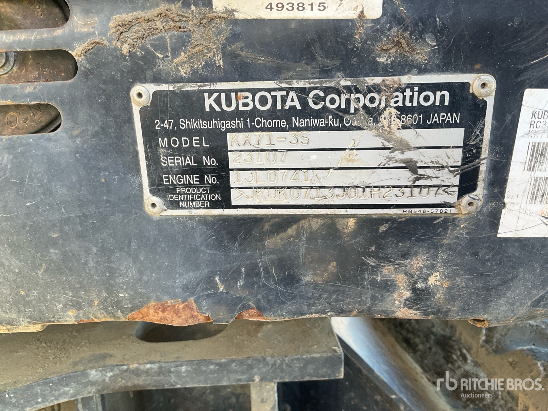 2019 Kubota KX71-3S4R1
