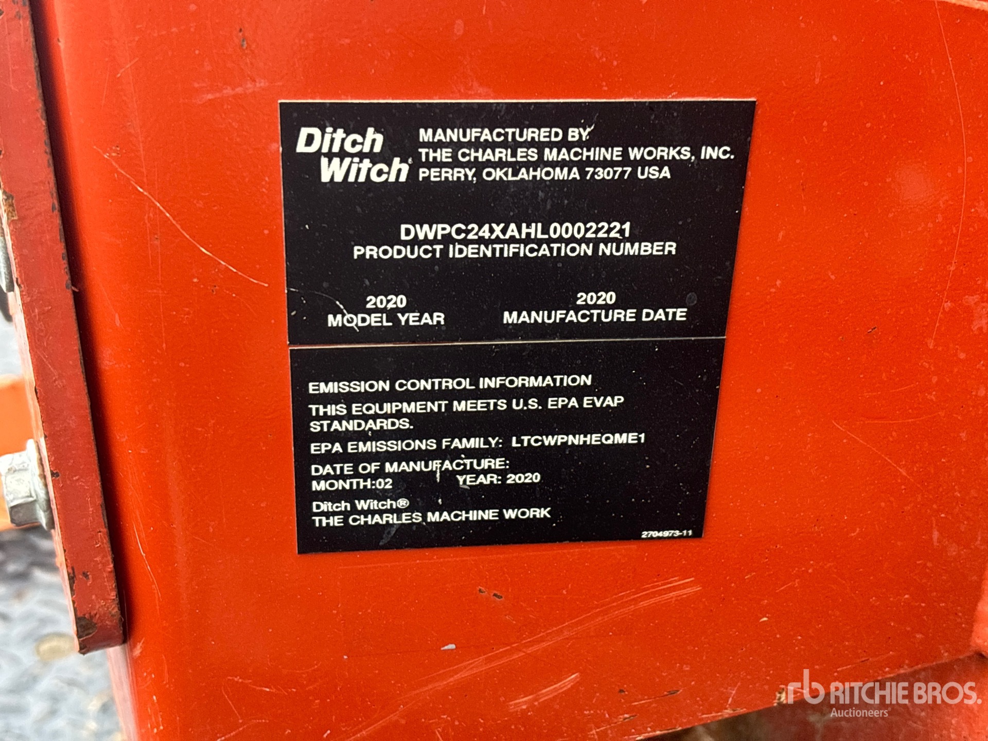 2020 Ditch Witch C24X