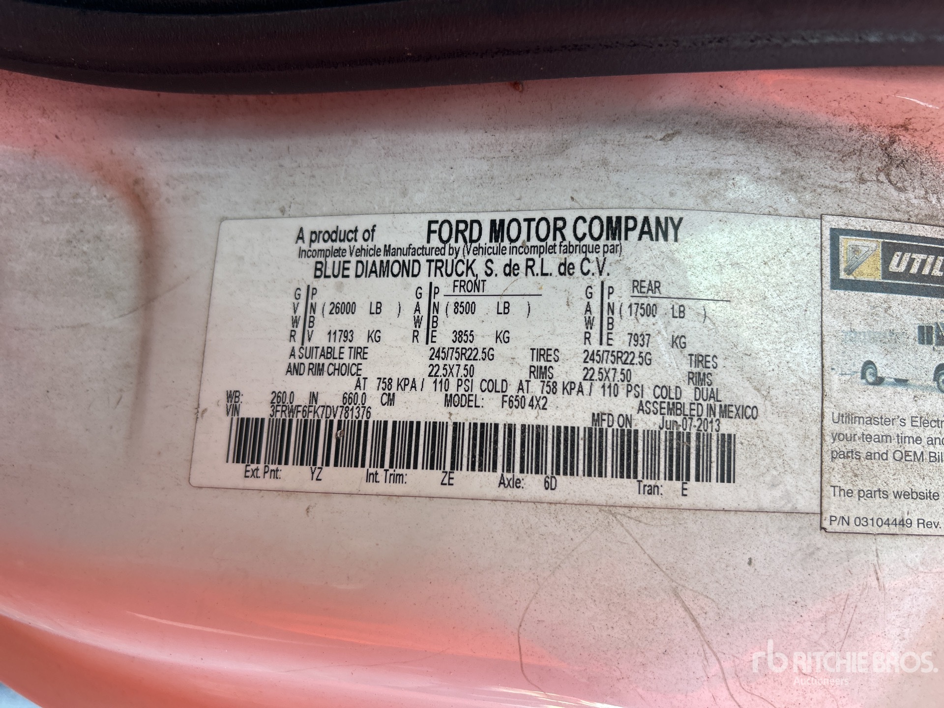 2013 Ford F-650