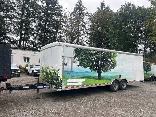 2018 Novae 24 ft T/A Enclosed Trailer