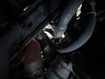 Engine with A/C Compressor