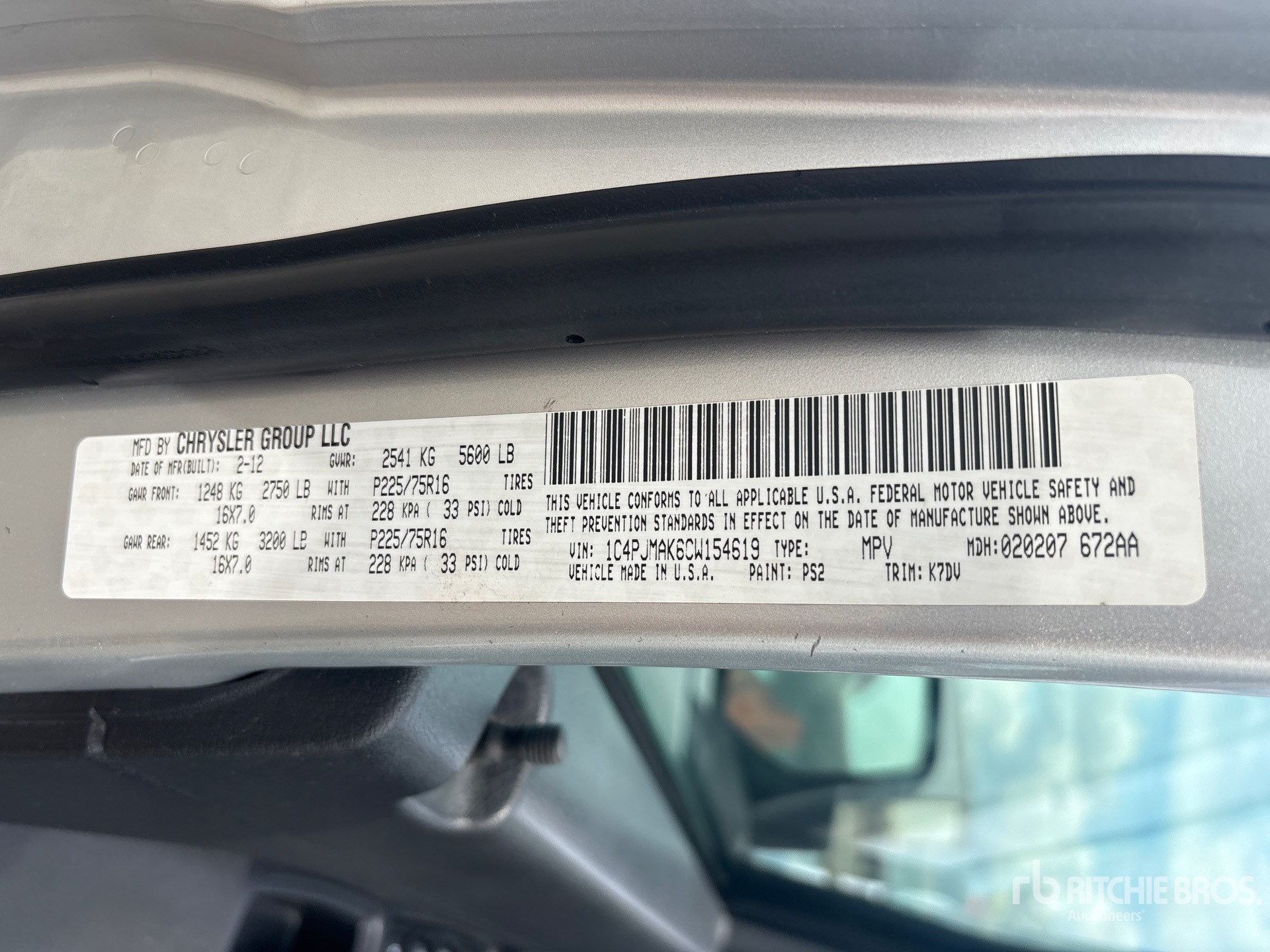 2012 Jeep LIBERTY