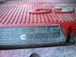 4 Engine with Emission Label