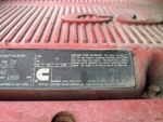 4 Engine with Emission Label