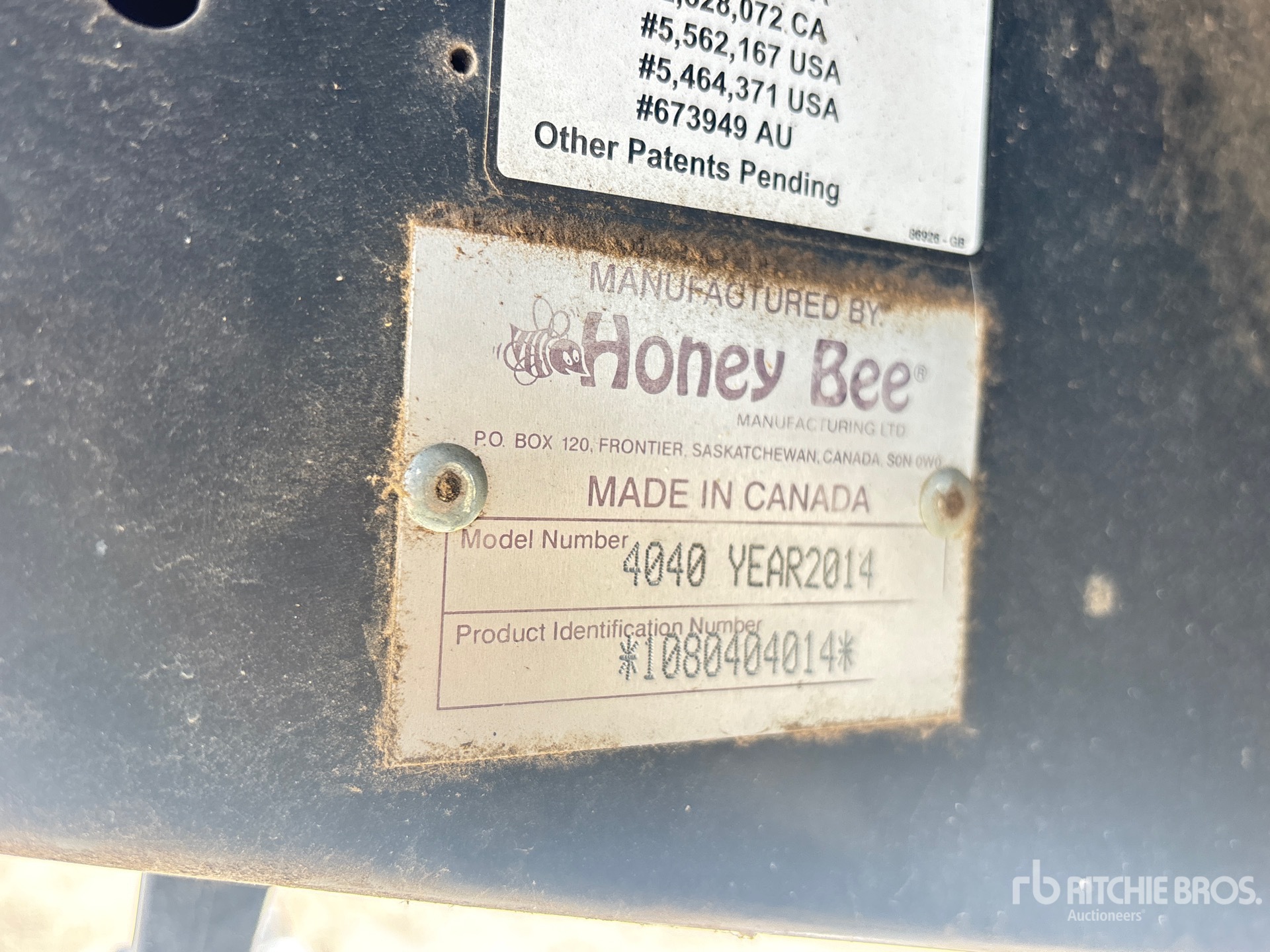 2014 Honey Bee 4040