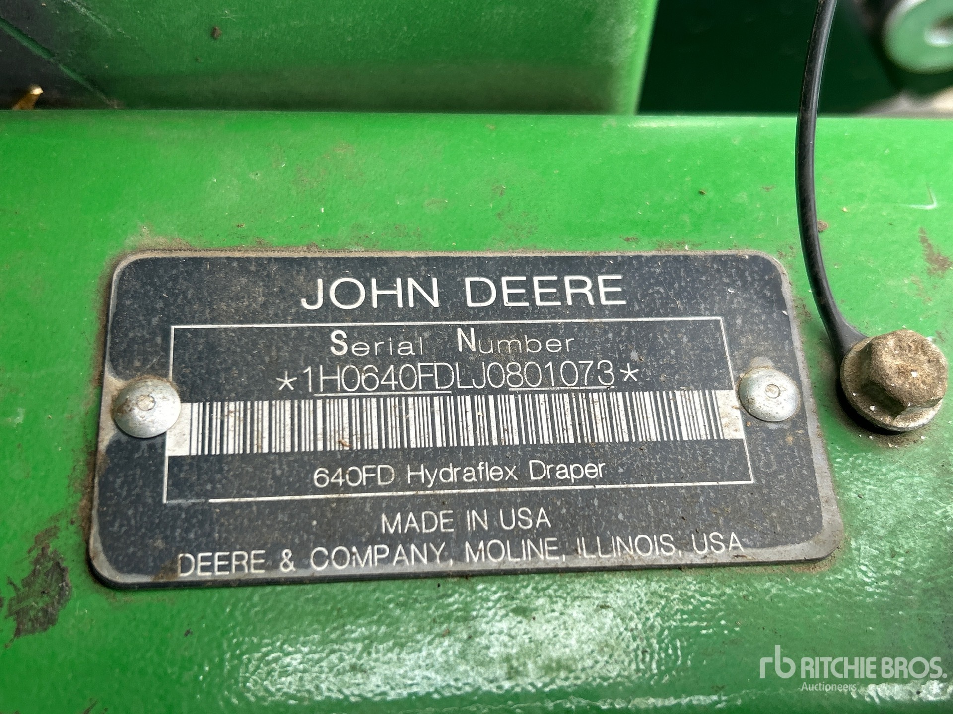 2018 John Deere 640 FD
