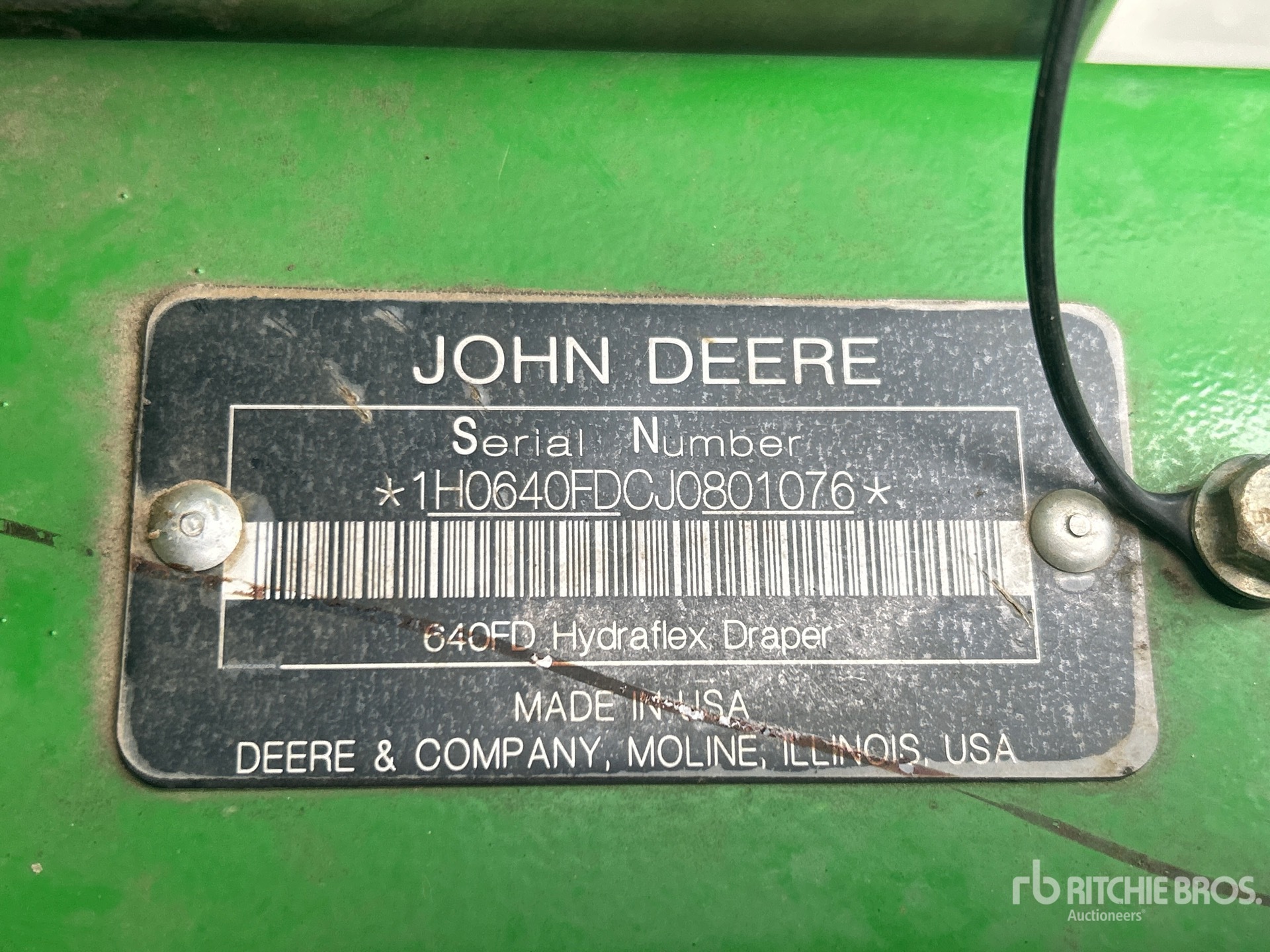 2018 John Deere 640 FD