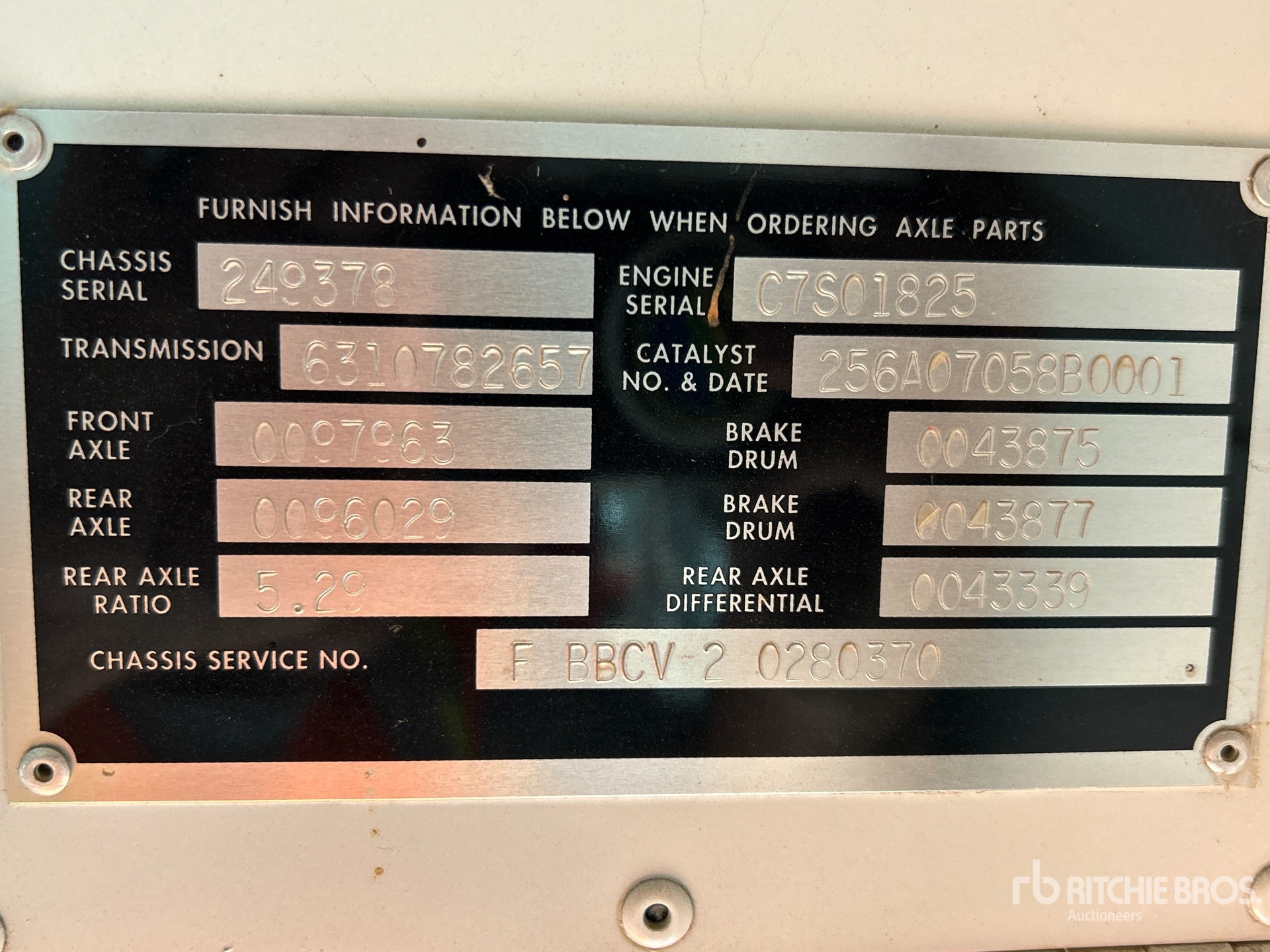 2008 Bluebird 4x2 School Service