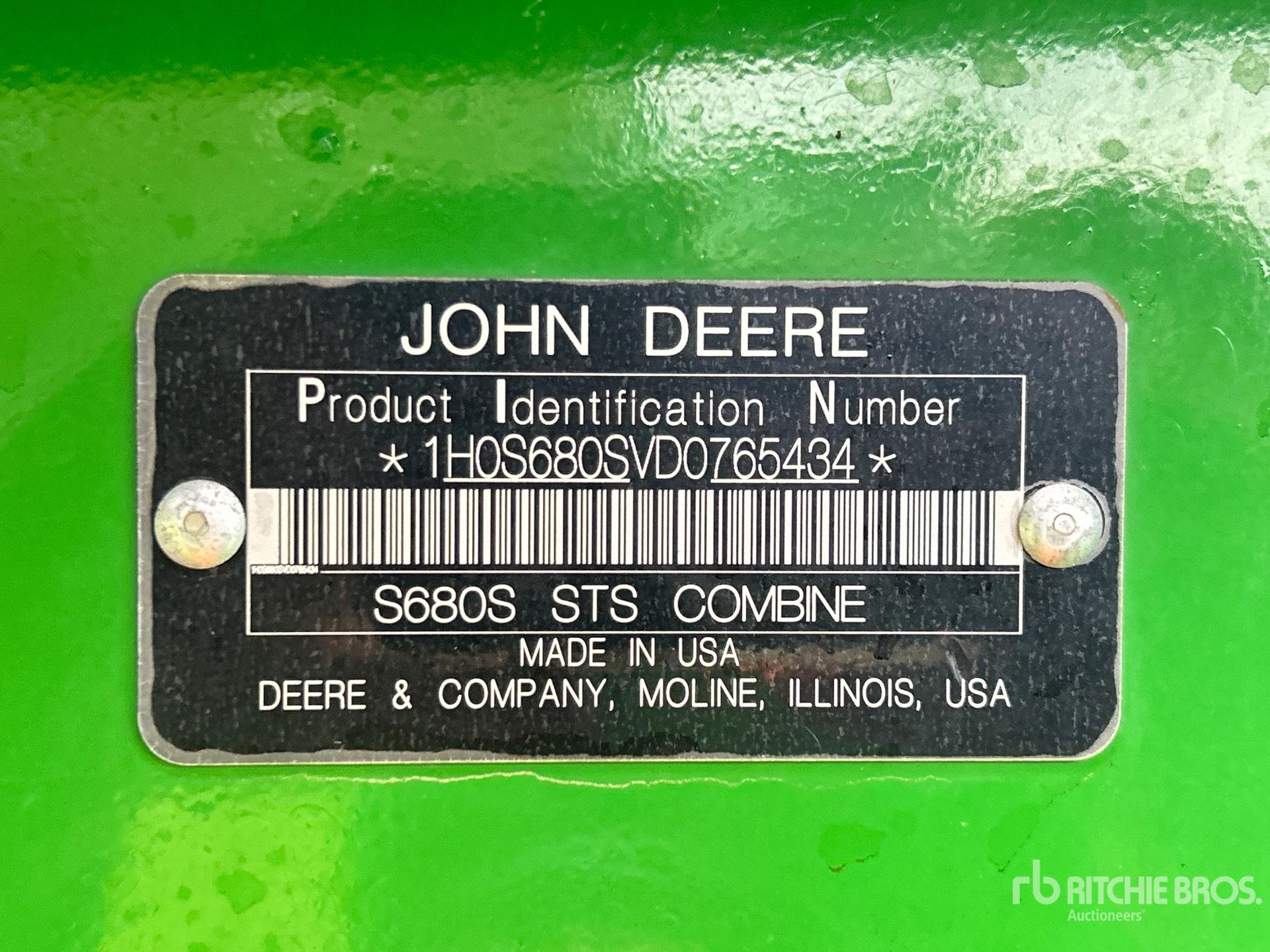2014 John Deere S680