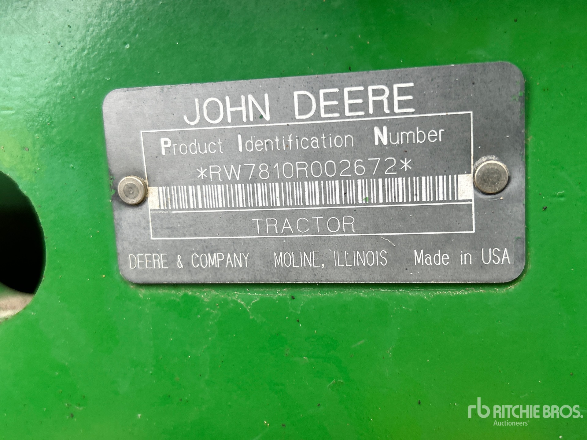 1997 John Deere 7810