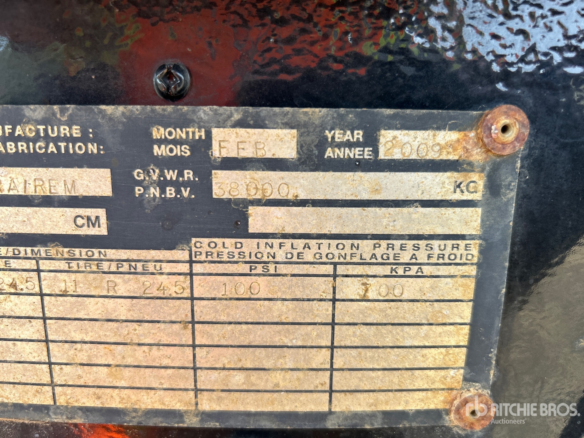 2009 Load King 30 ft Tri/A Super B-Train Lead