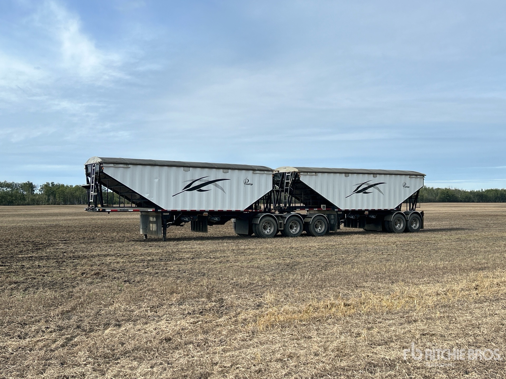 2009 Load King  30 ft T/A Super B-Train Pup