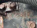 General Appearance with Frame Stamp Serial Number/VIN Photo
