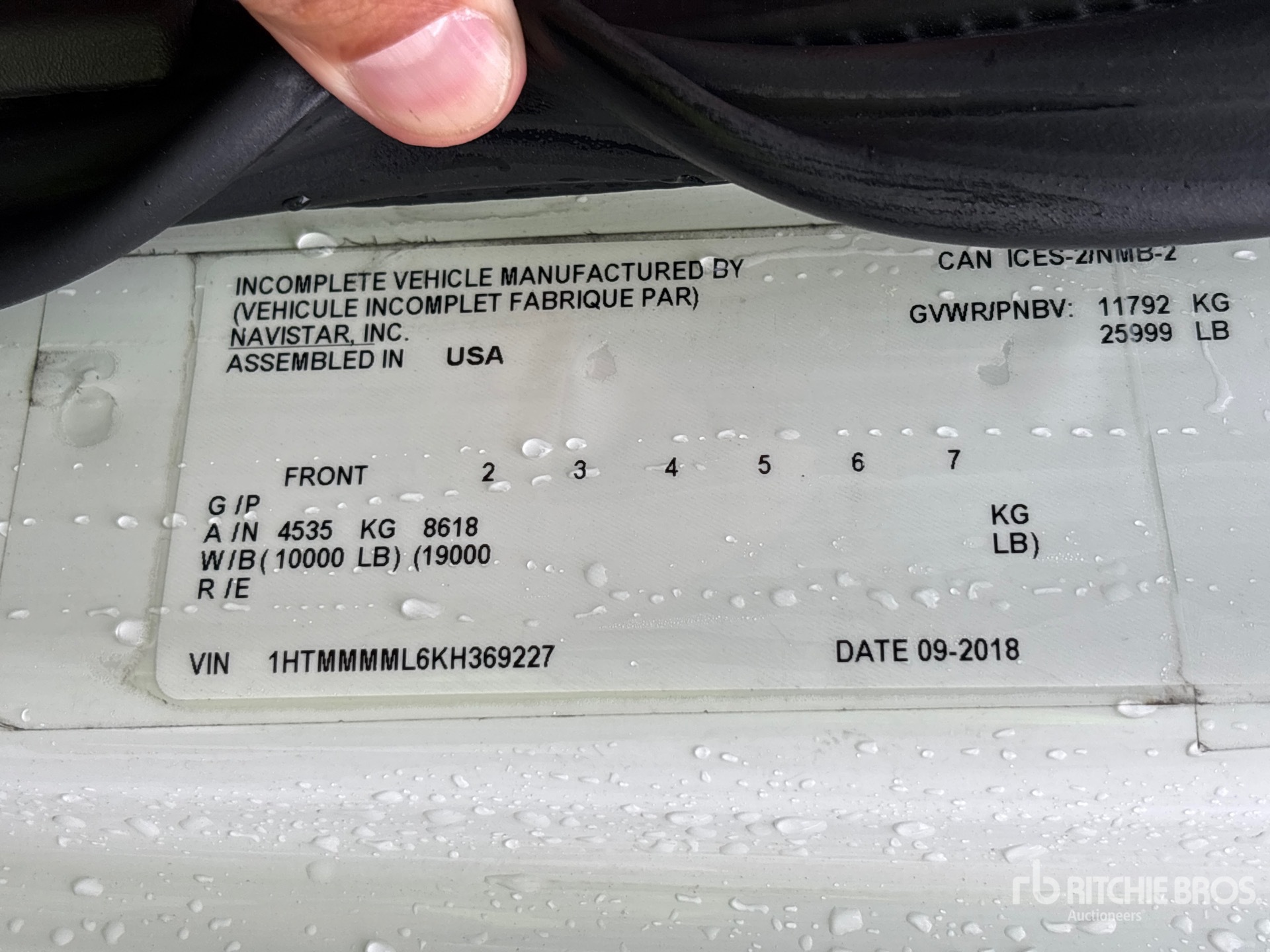 2019 International 4300