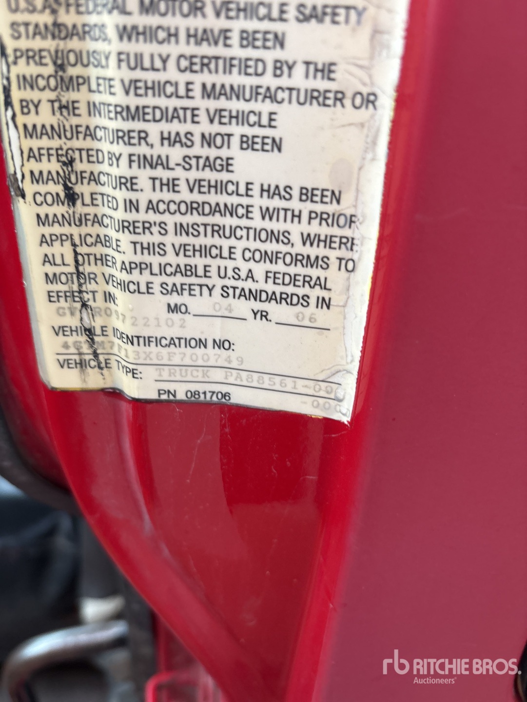 2006 Isuzu T7F042