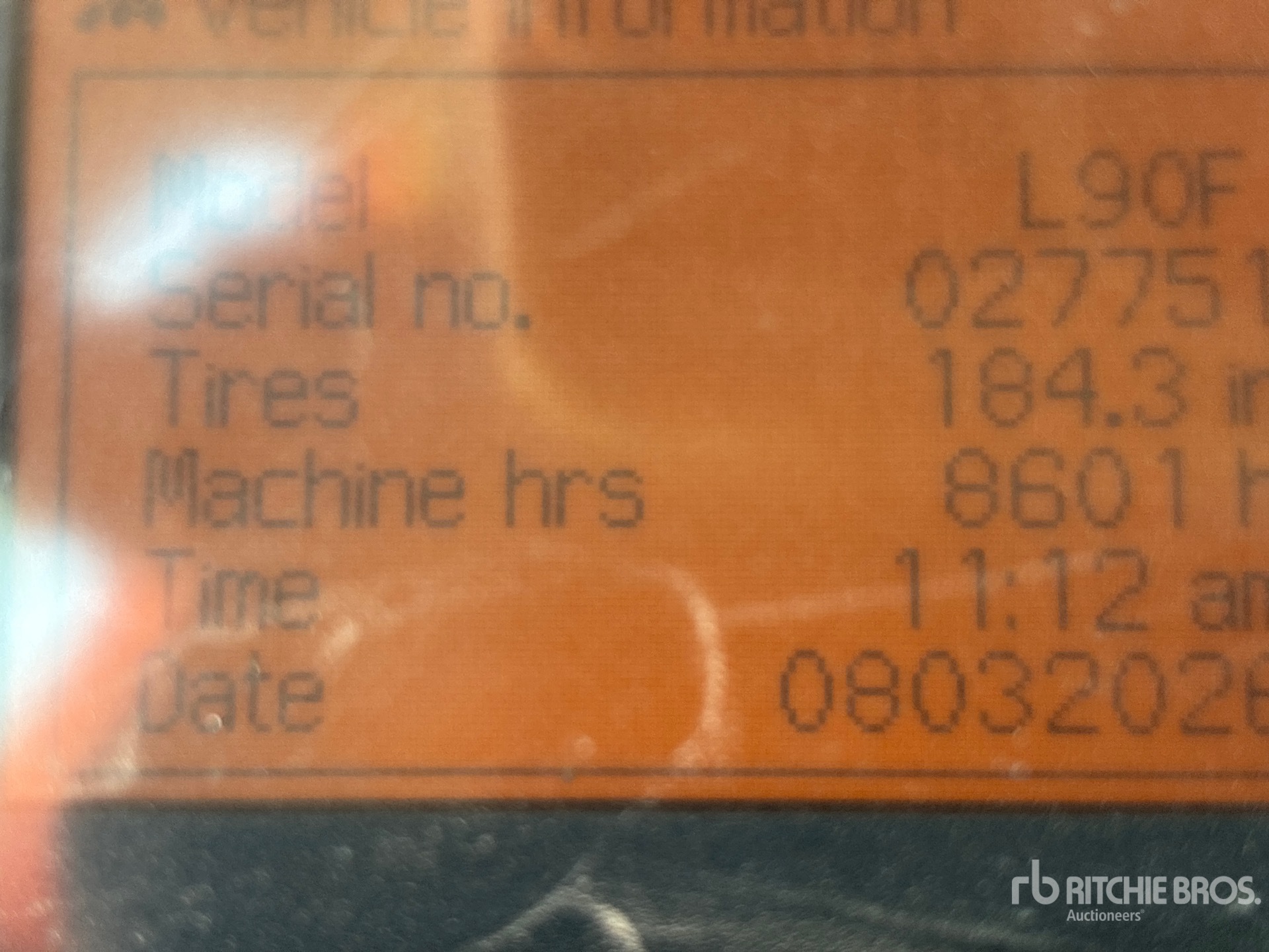 2011 Volvo L90F