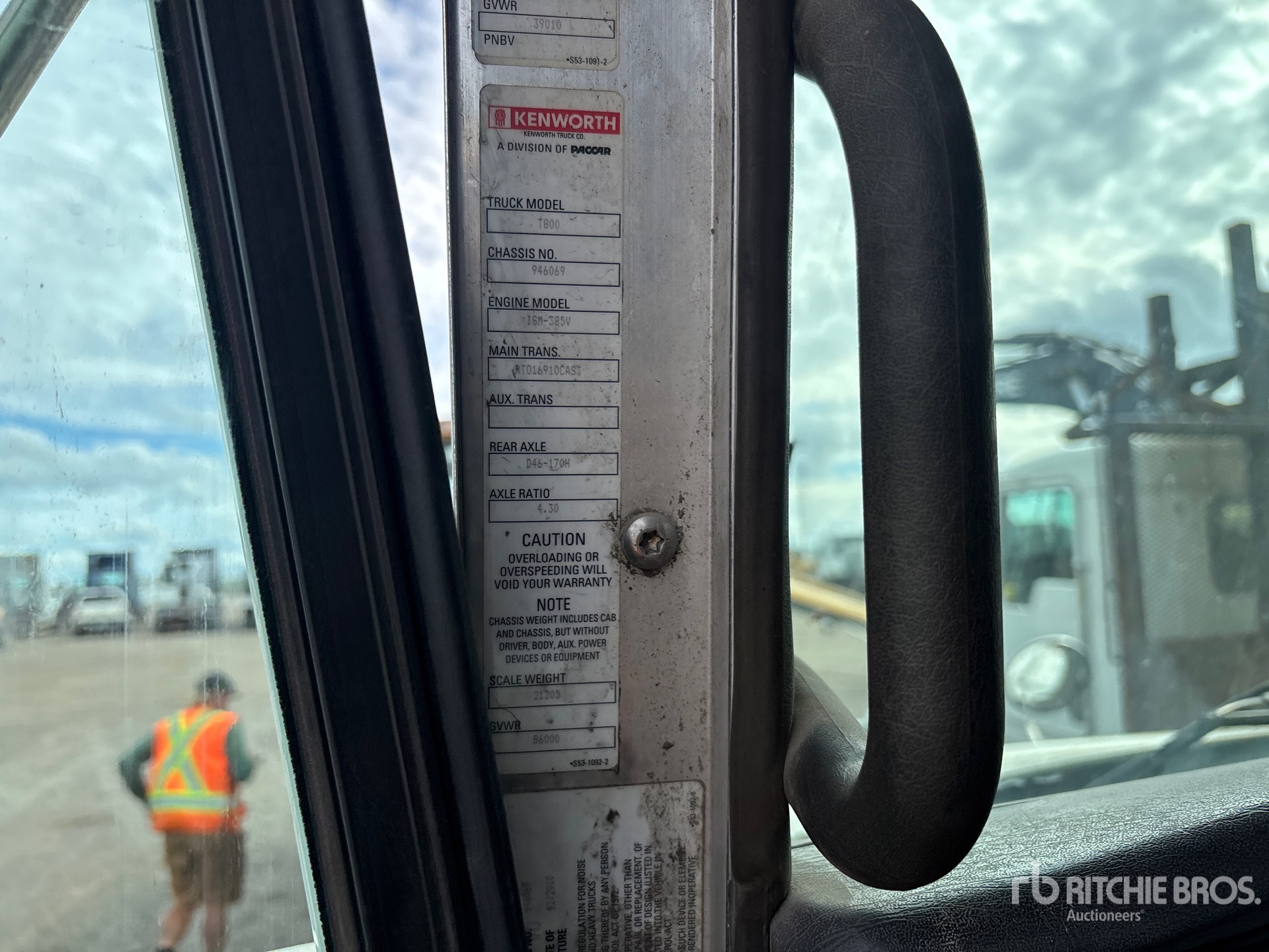 2011 Kenworth T800