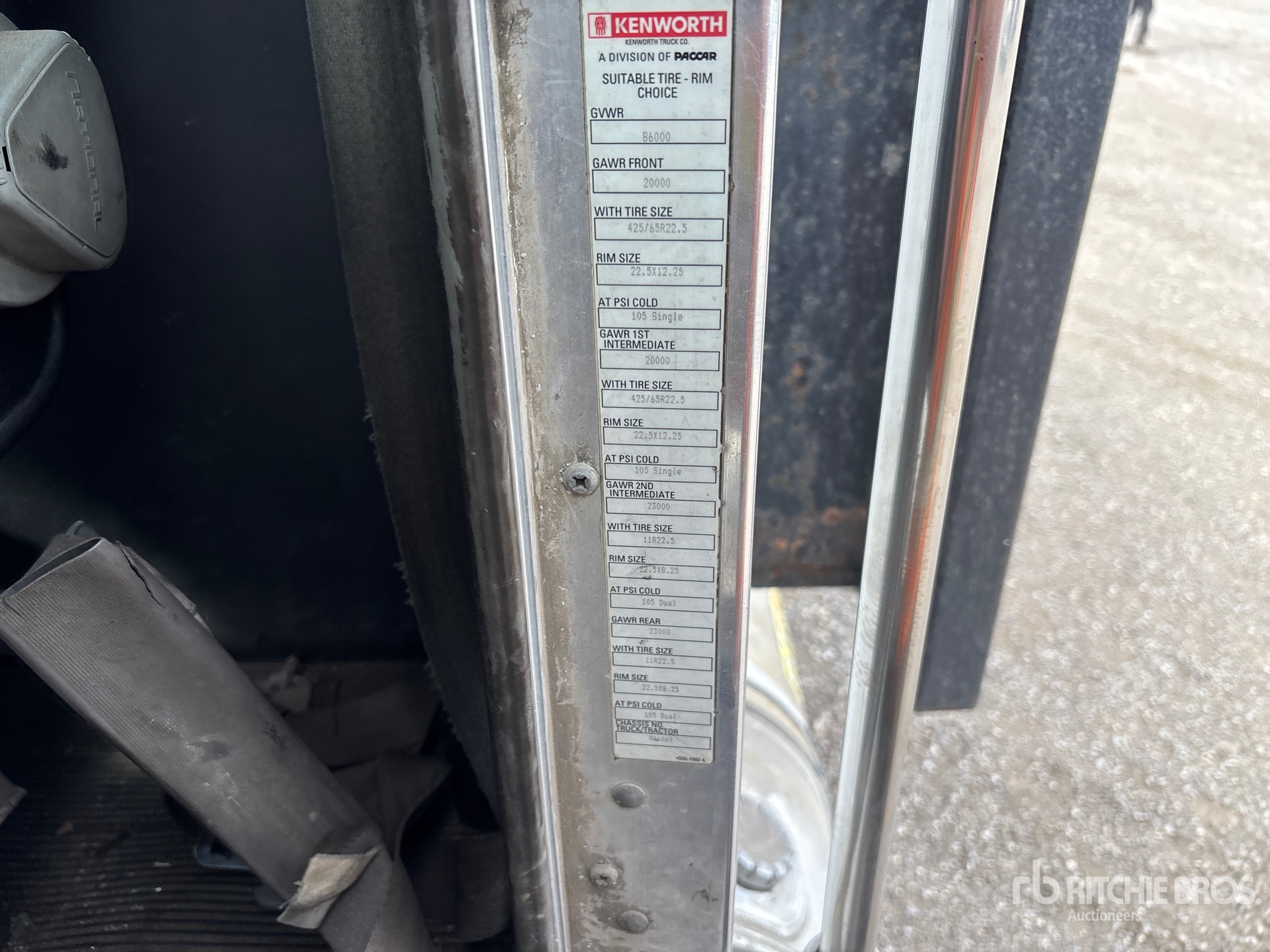 2011 Kenworth T800