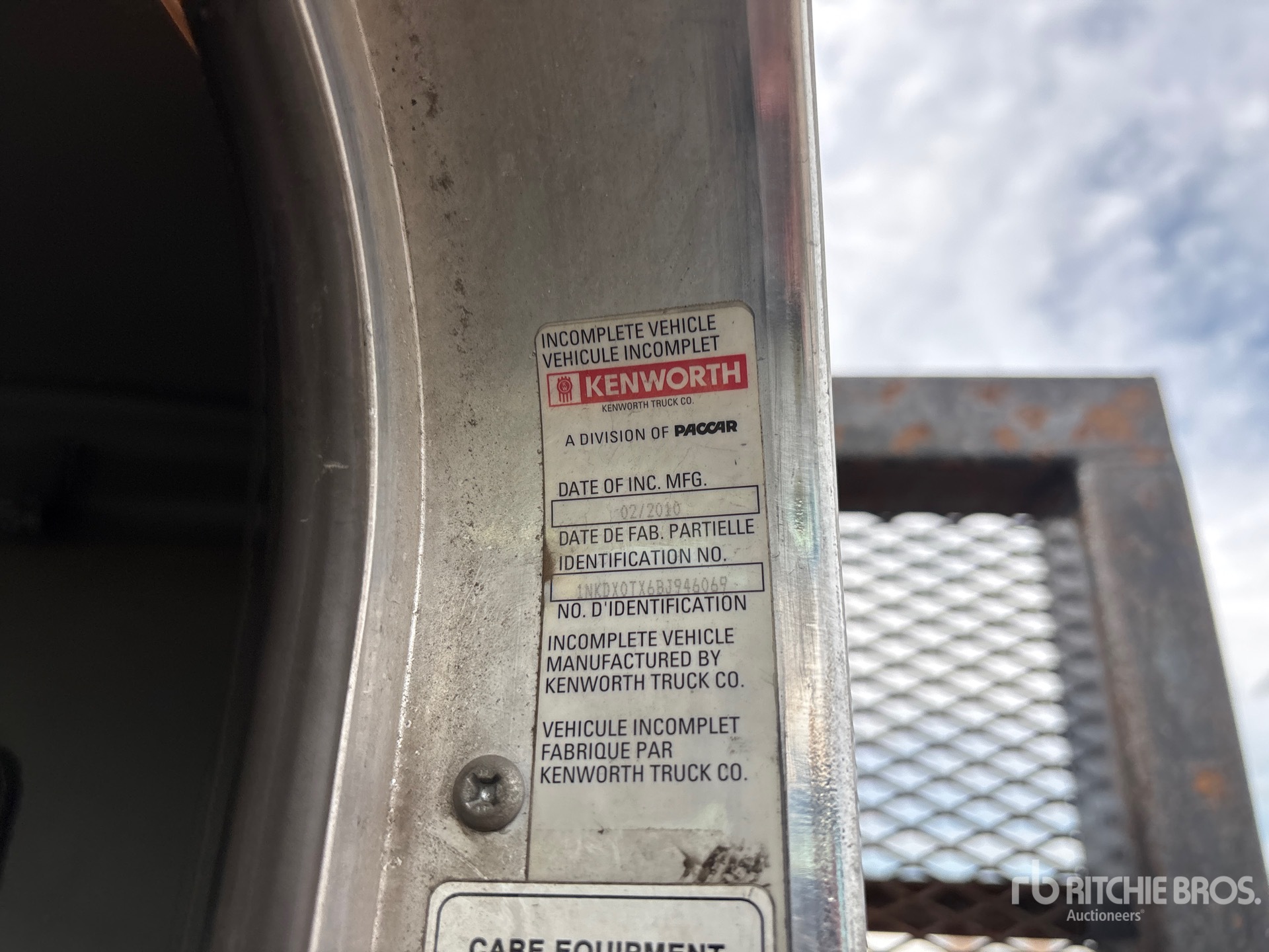 2011 Kenworth T800