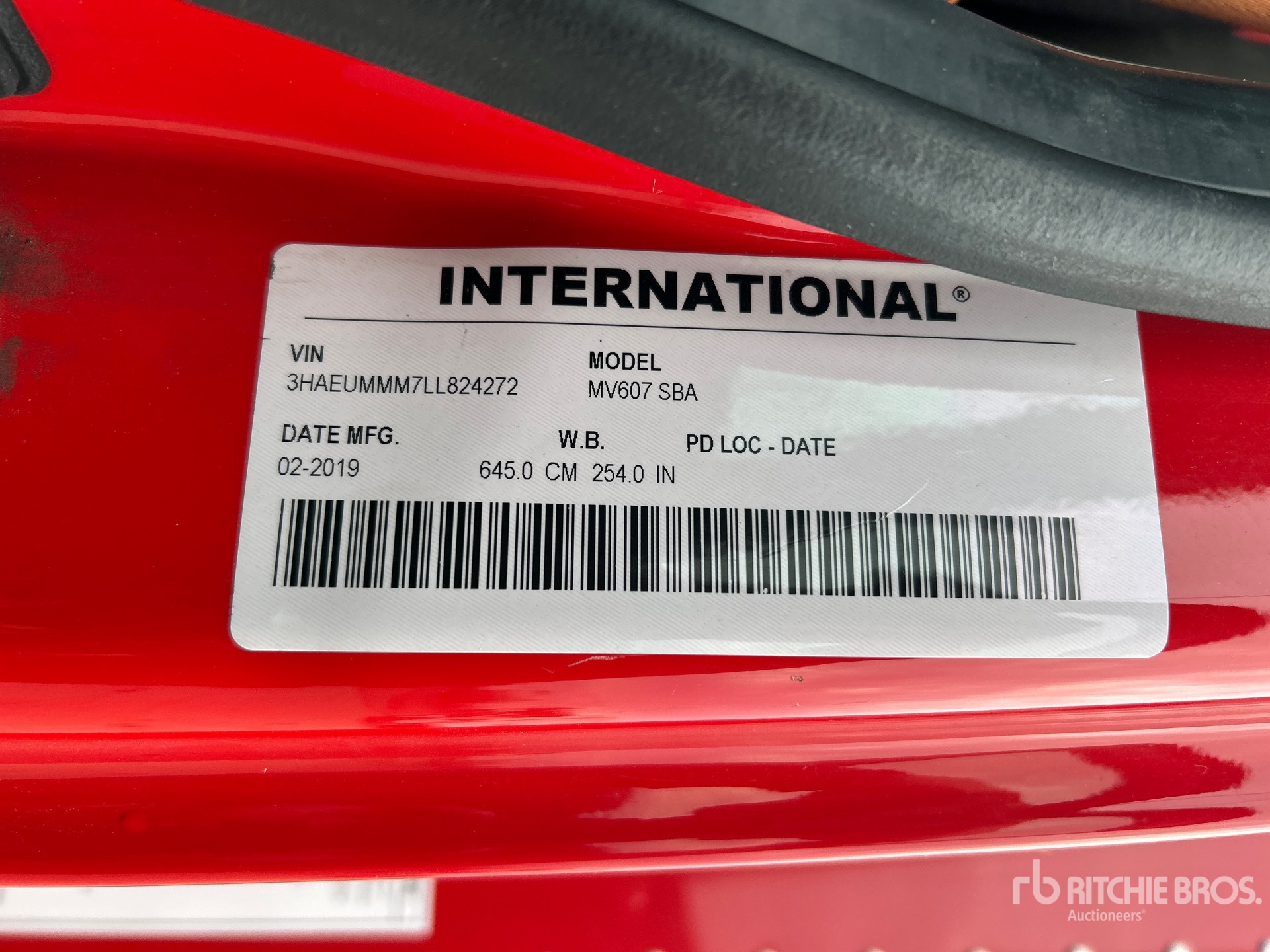 2020 International MV607 SBA