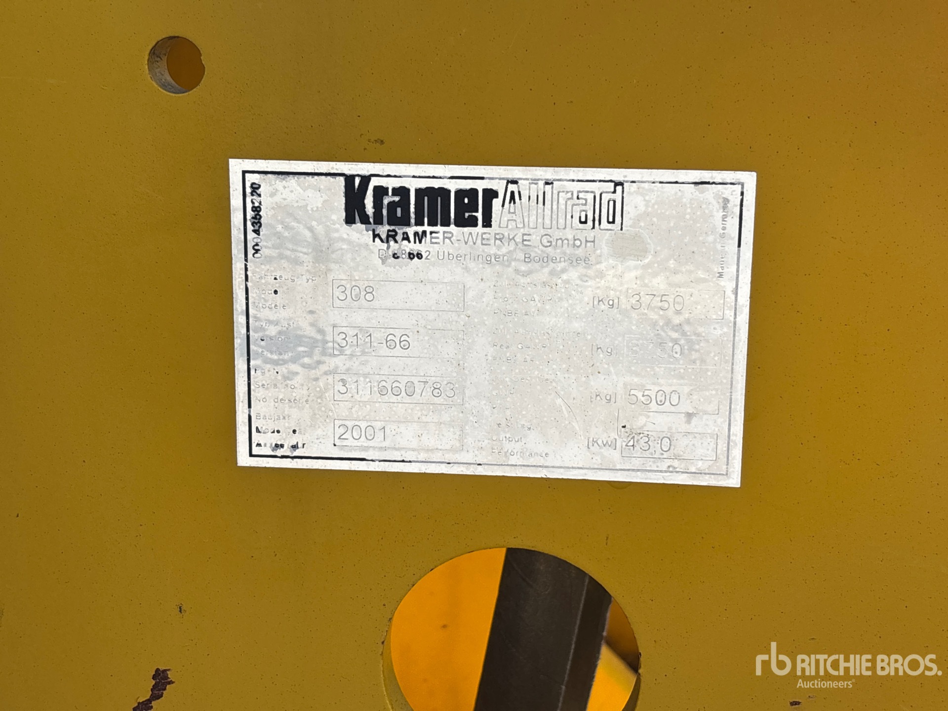 2001 Kramer 308