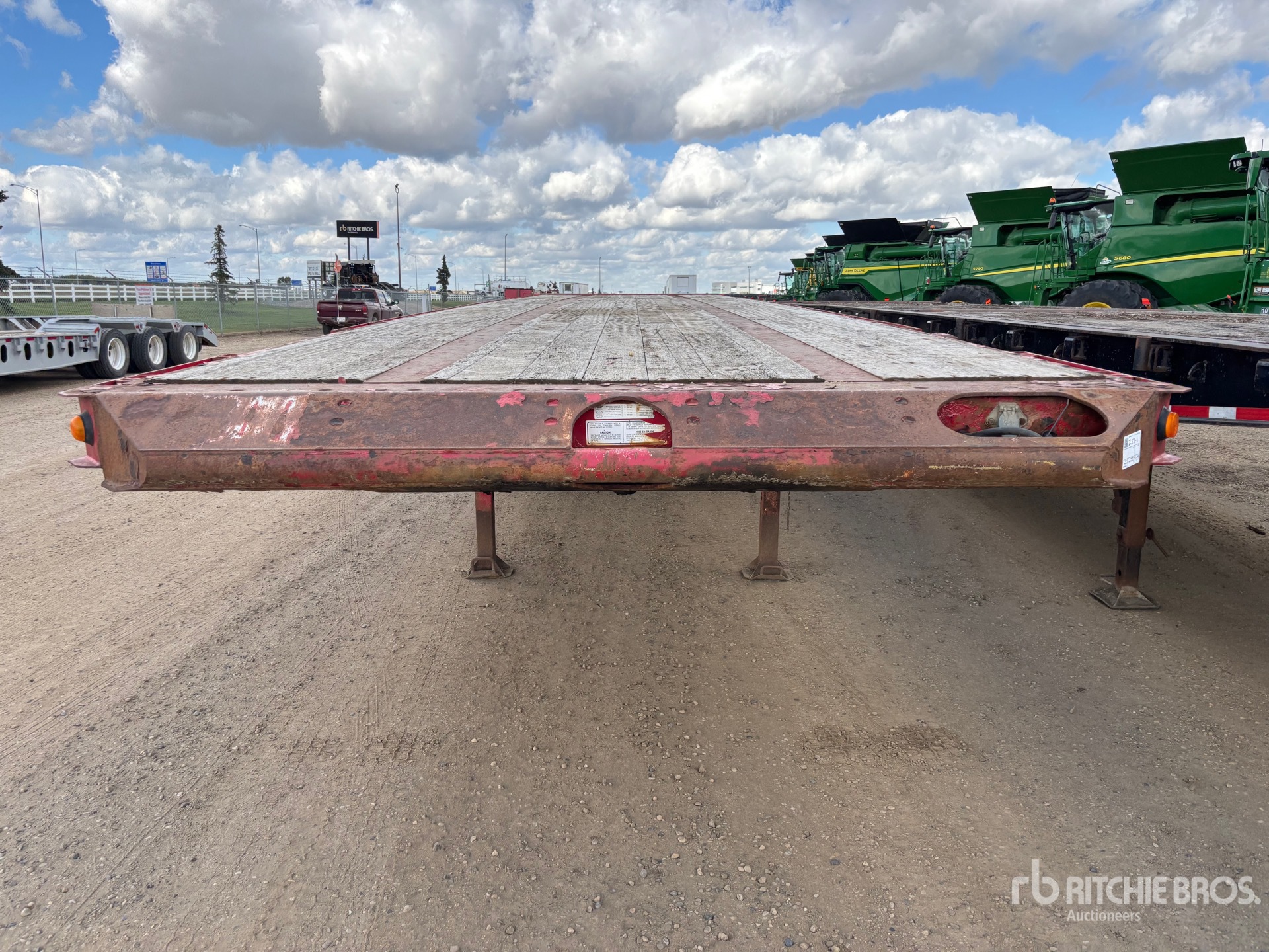 2013 Manac 39 ft Tri/A Flatbed