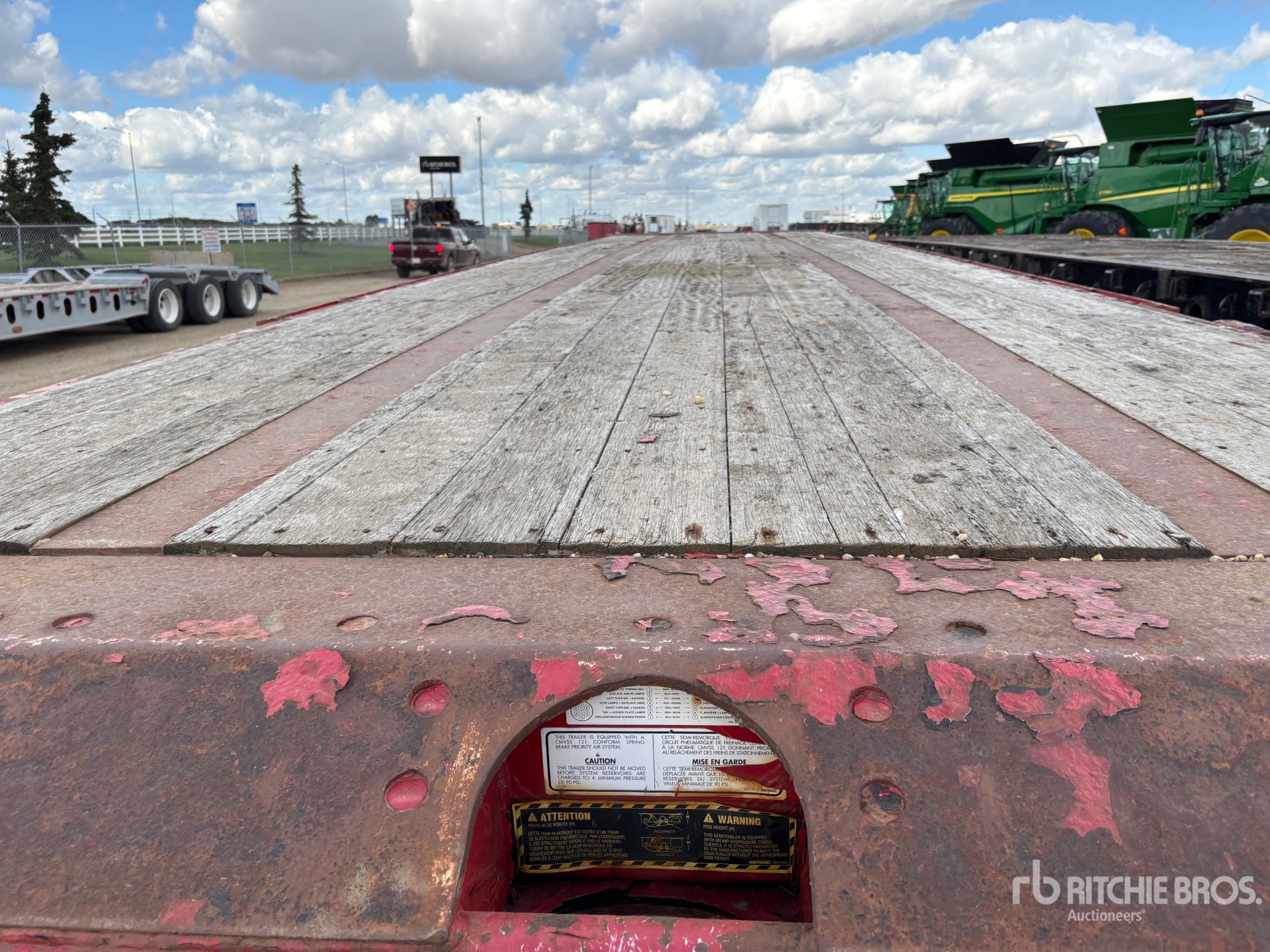 2013 Manac 39 ft Tri/A Flatbed