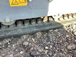 Undercarriage with Left Track Rollers