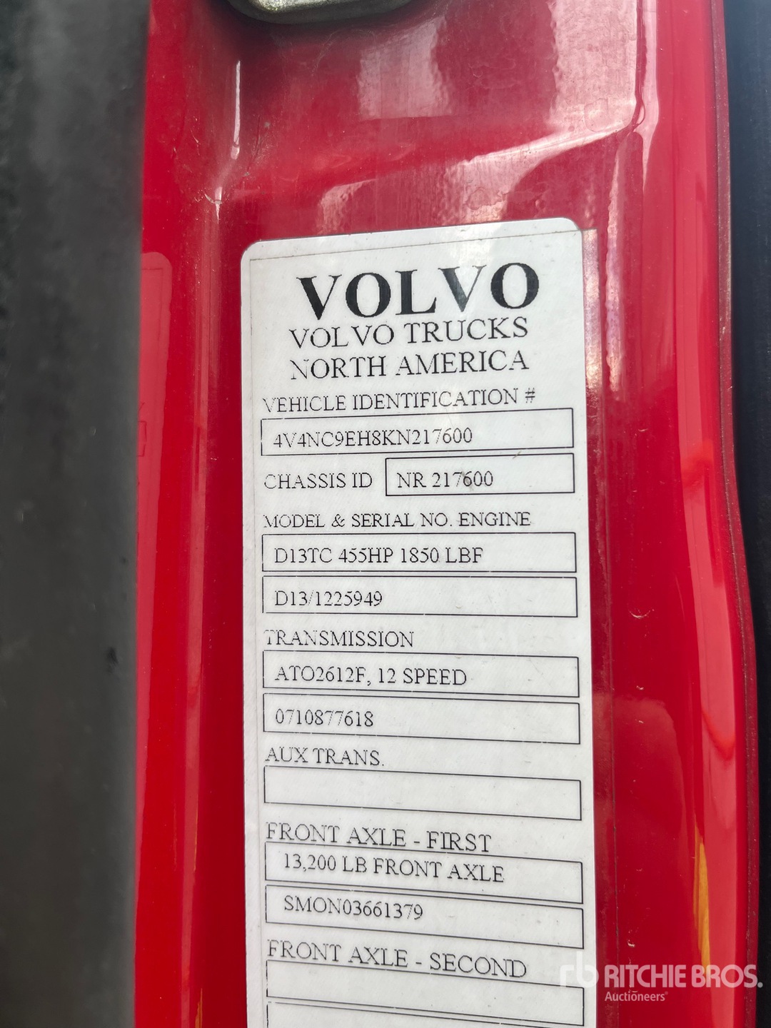 2019 Volvo VNL