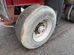 Trailer Chassis with Tire Condition
