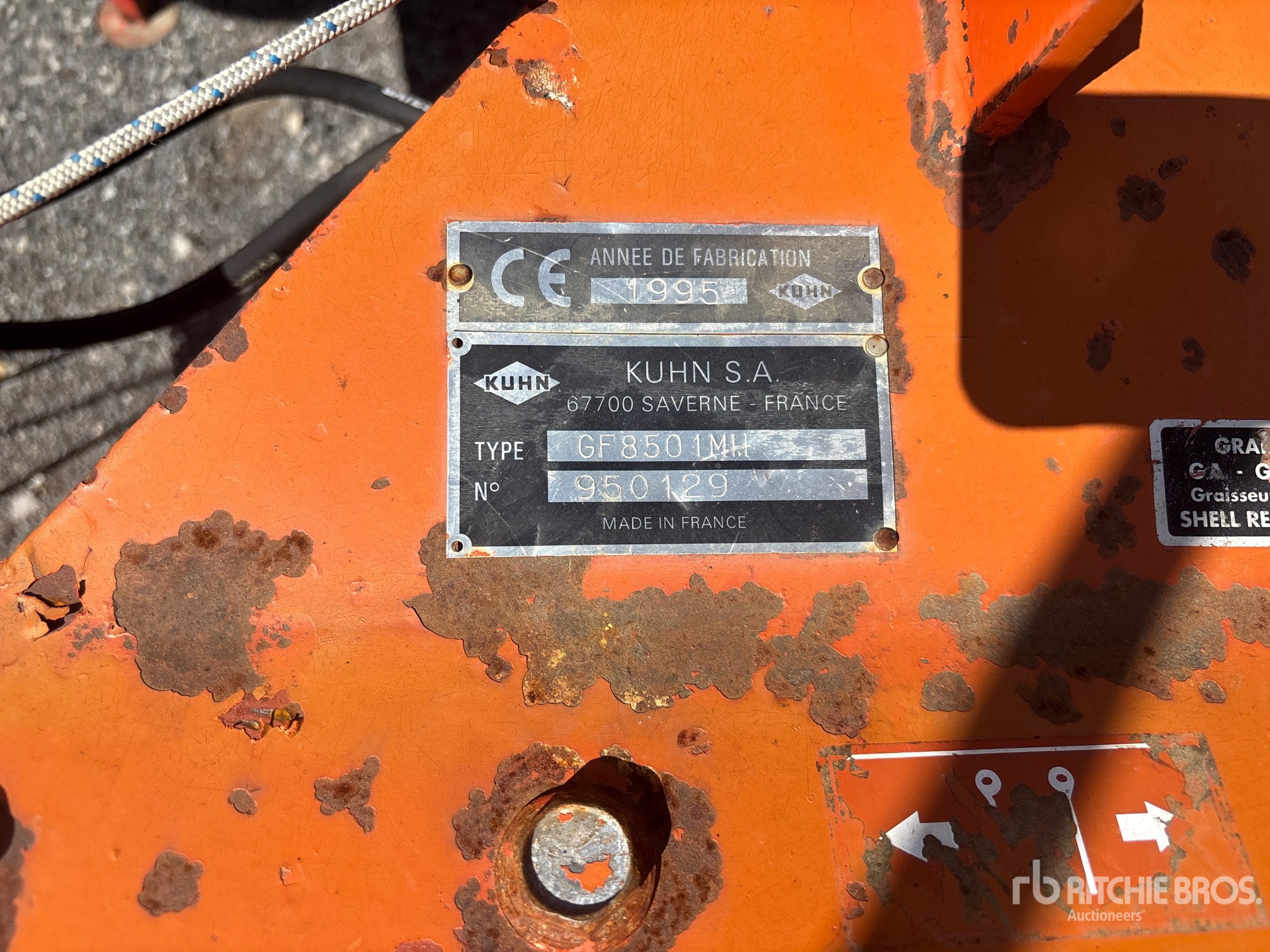 1995 Kuhn GF8501 MH
