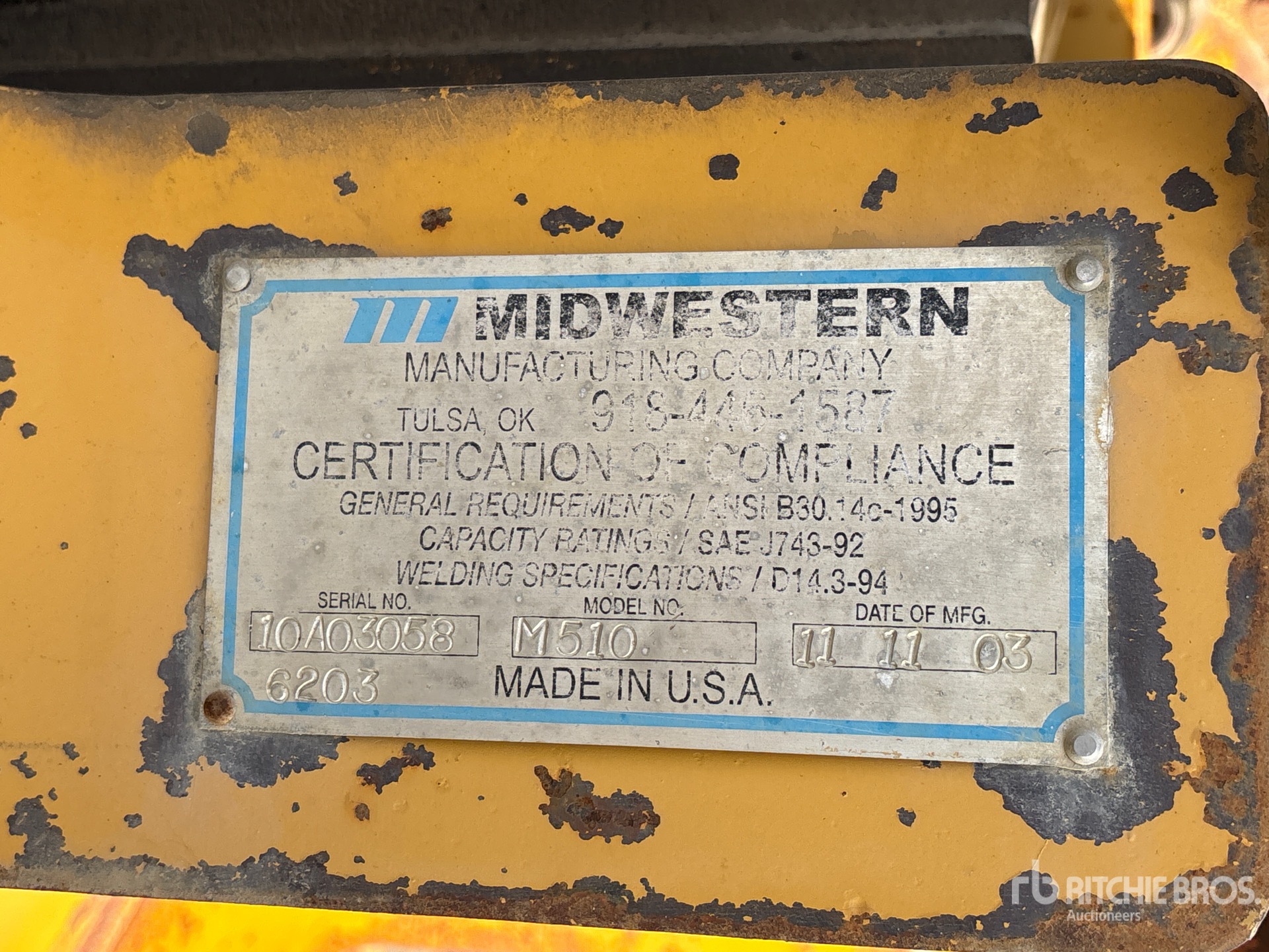 2003 Midwestern M510