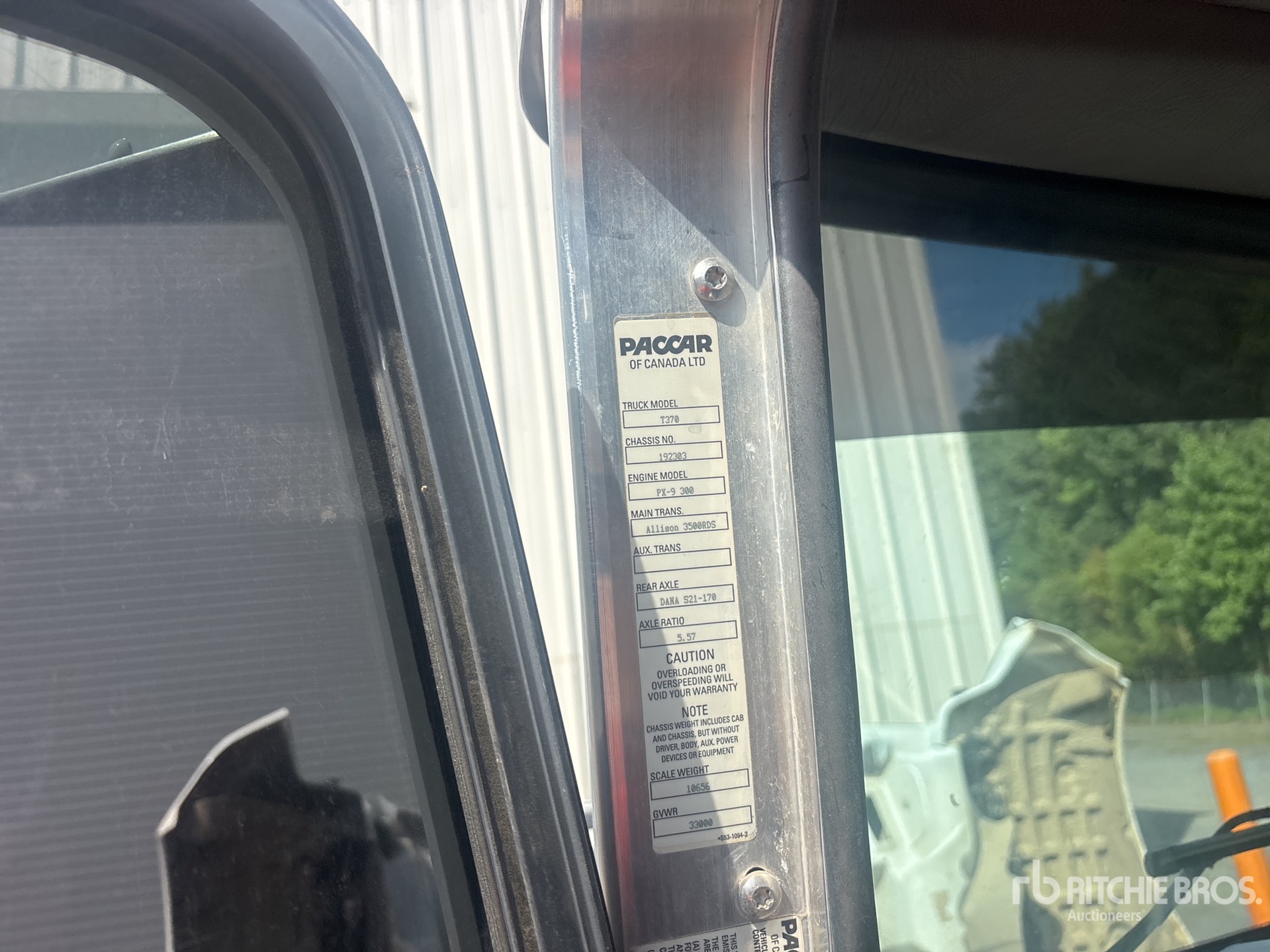2018 Kenworth T370