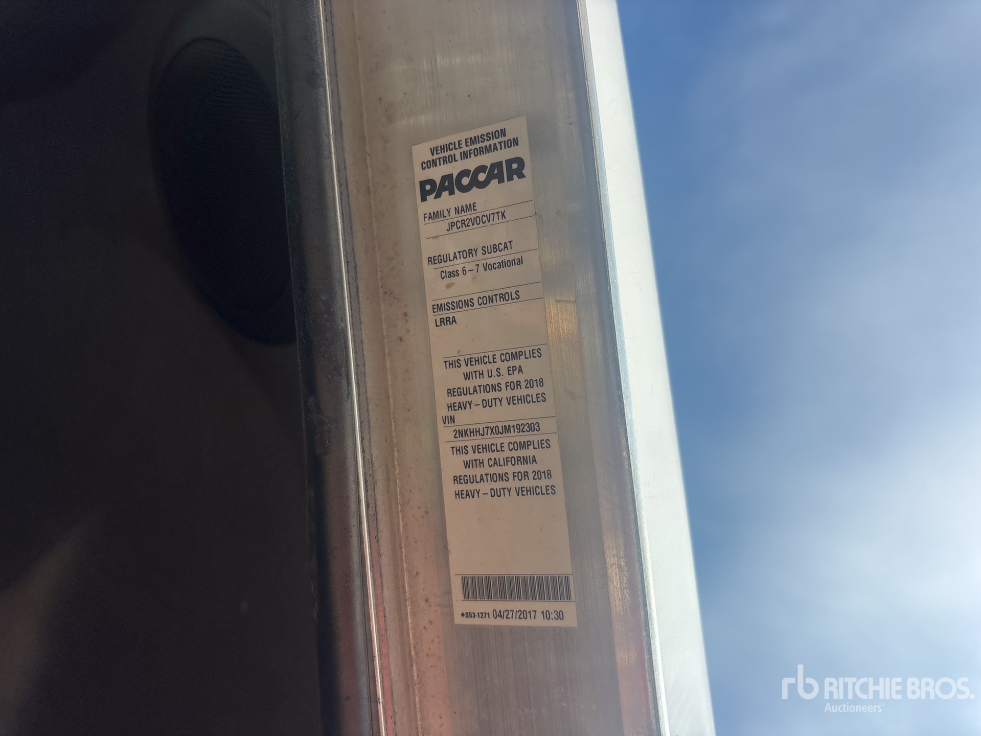 Photo of 2018 Kenworth T370