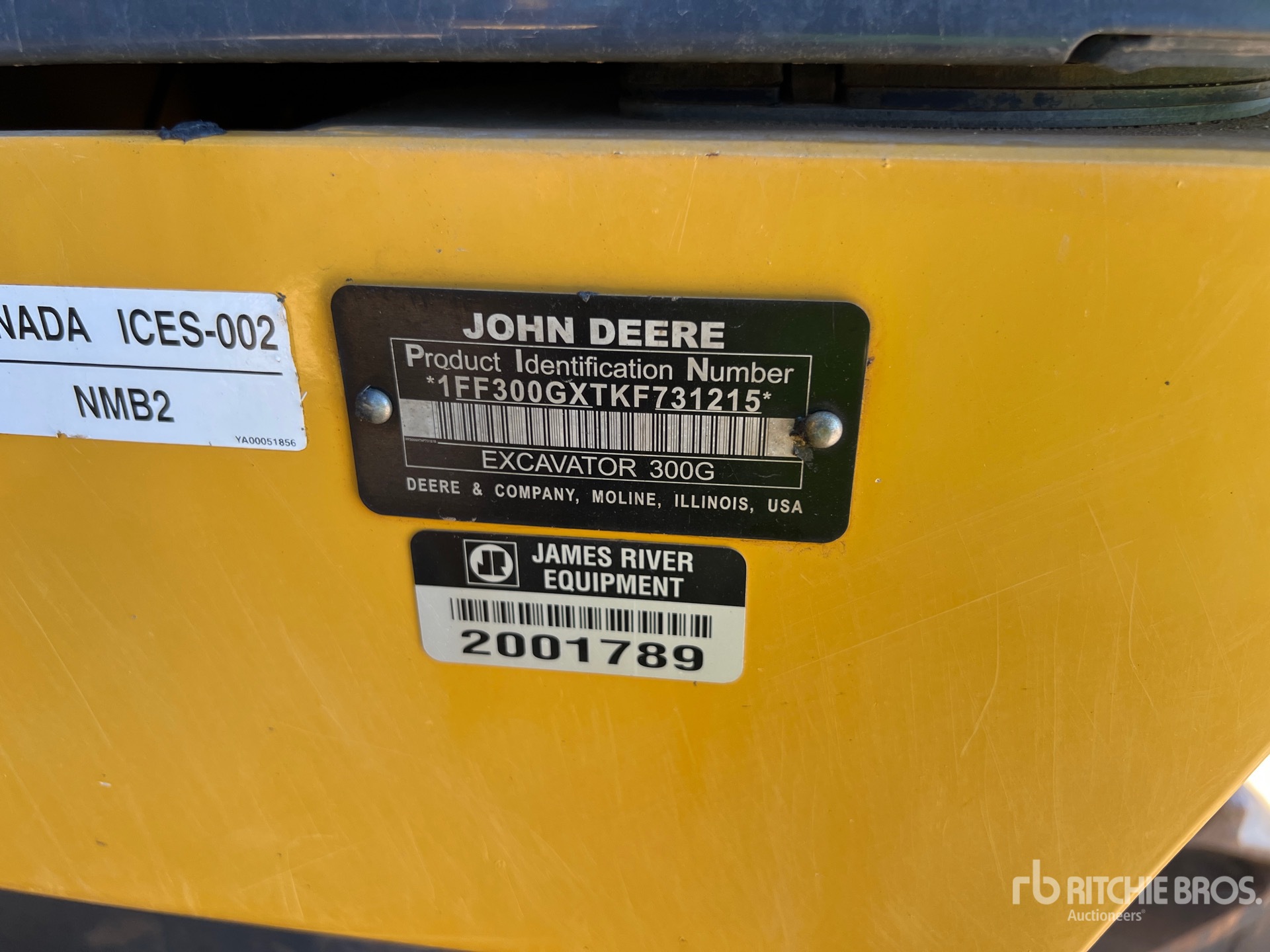 2019 John Deere 300G