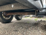 Trailer Chassis with Axle Condition