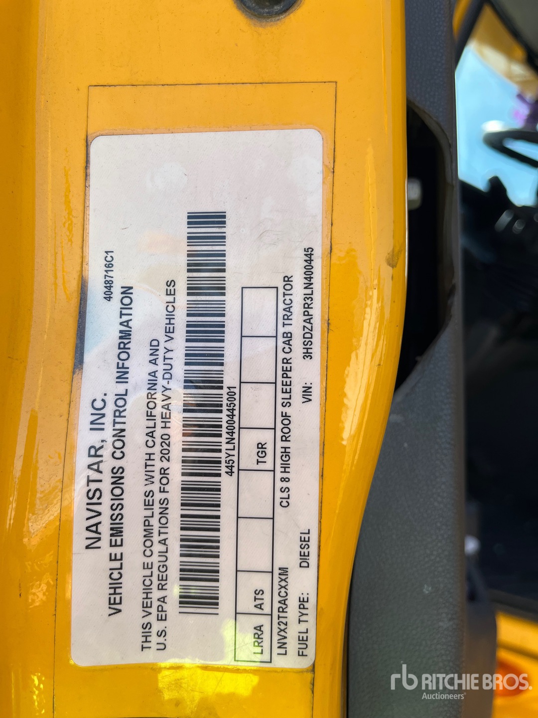 2020 International LT625
