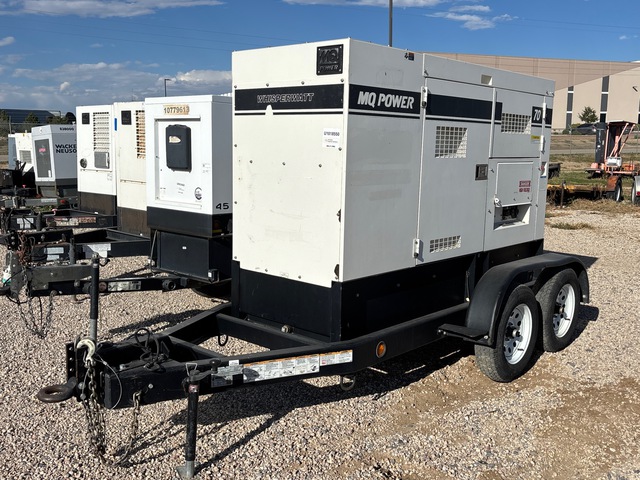 2021 (unverified) Multiquip DCA70SSIU4F 70 kVA Mobile Generator Set
