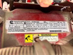 Engine with Emission Label