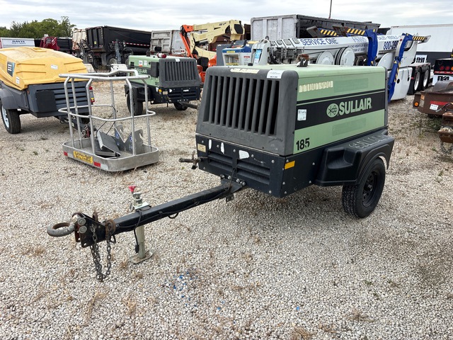 2019 Sullair 185D DPQ KU4F 185 cfm Mobile Air Compressor