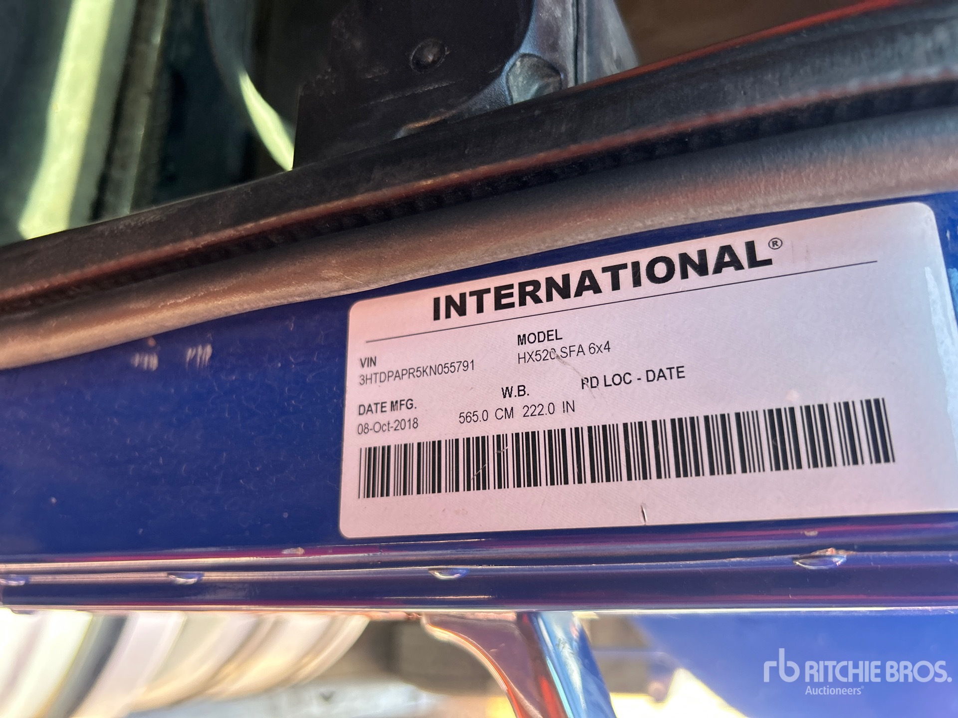 2019 International HX520