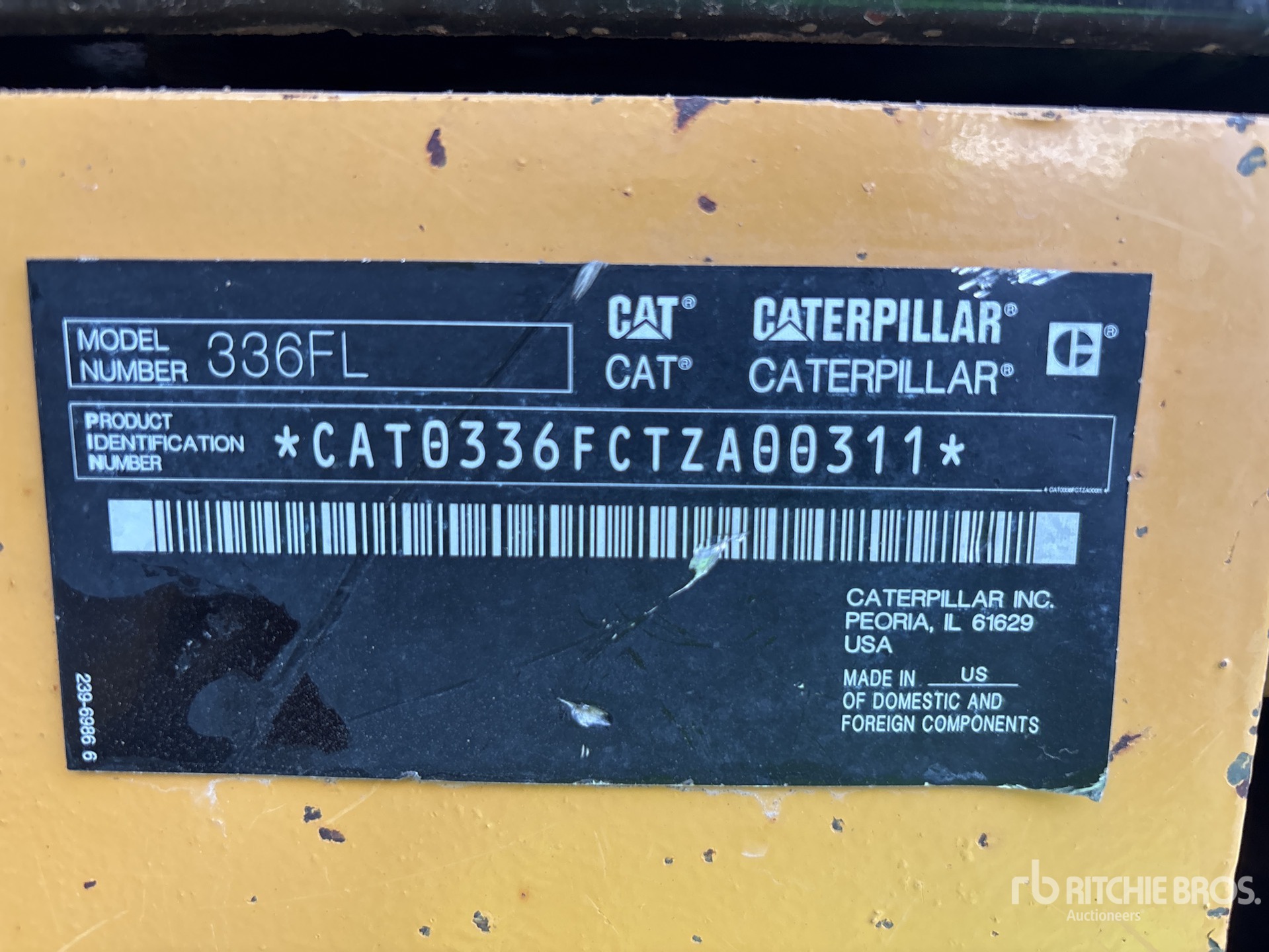 2015 Caterpillar 336F L