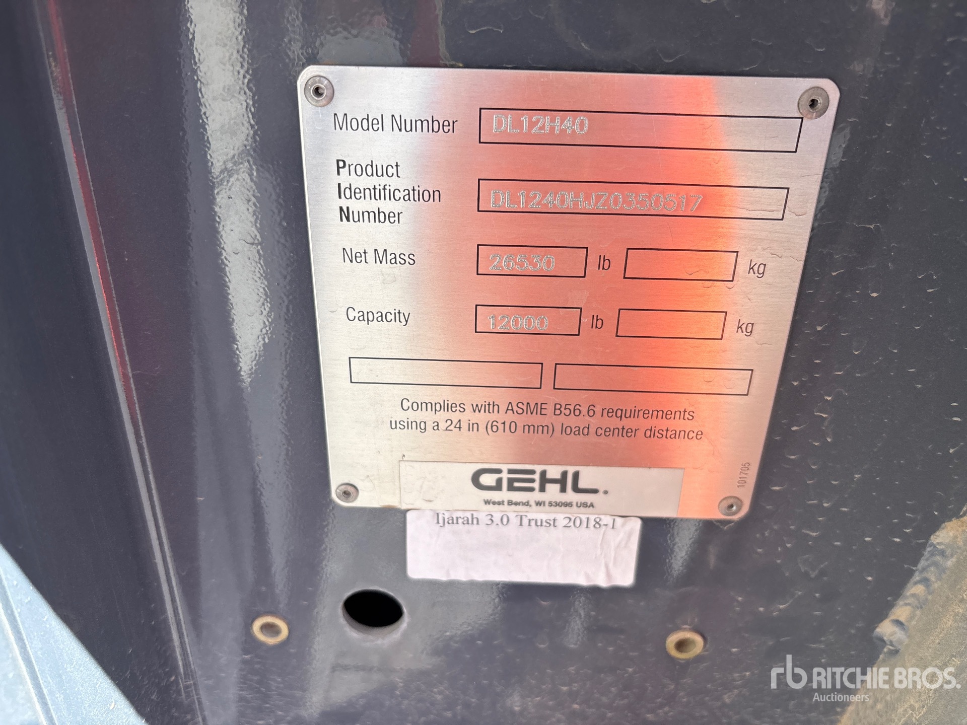 2008 Gehl DL12H-40
