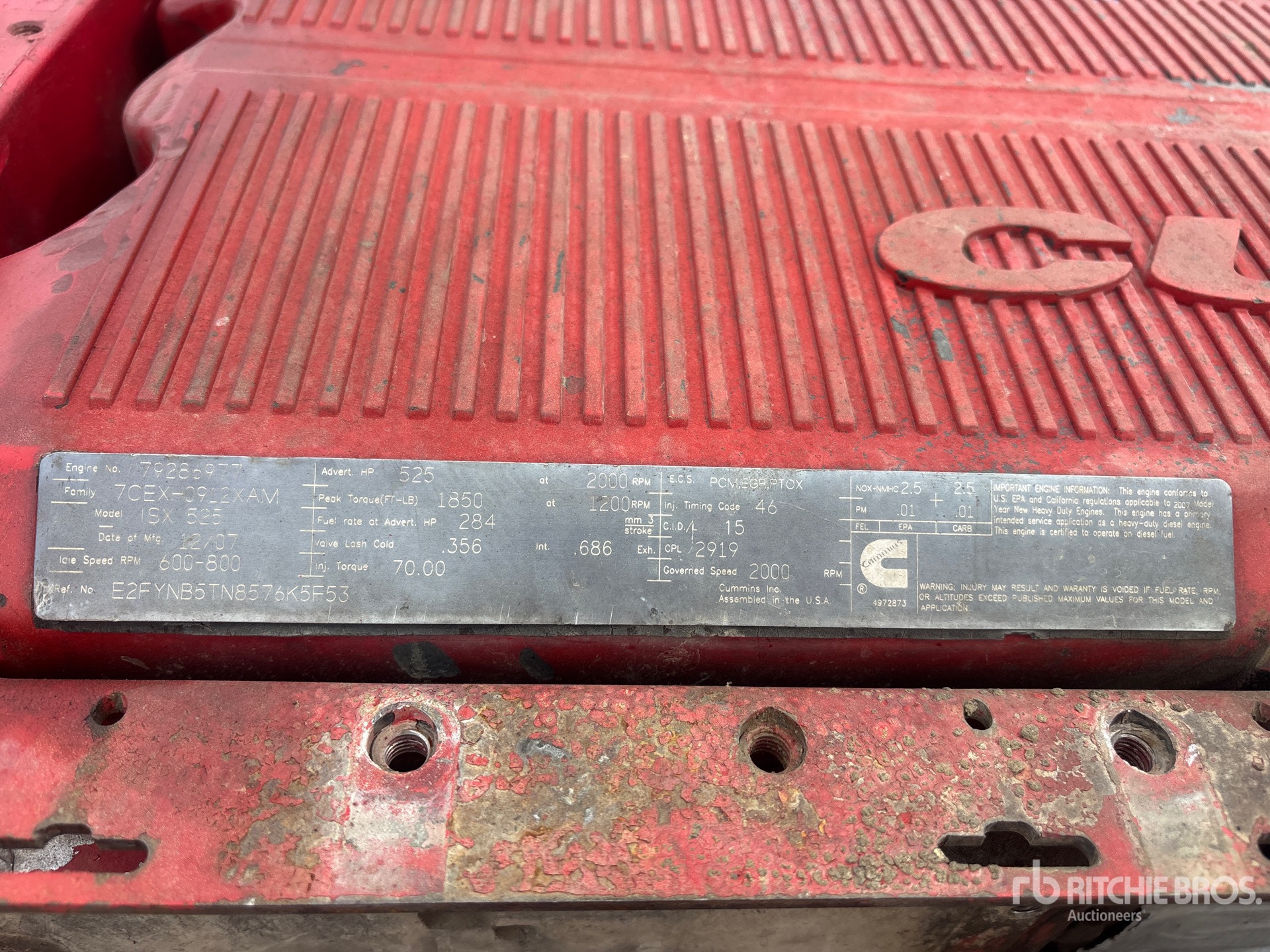 Cummins ISX 525