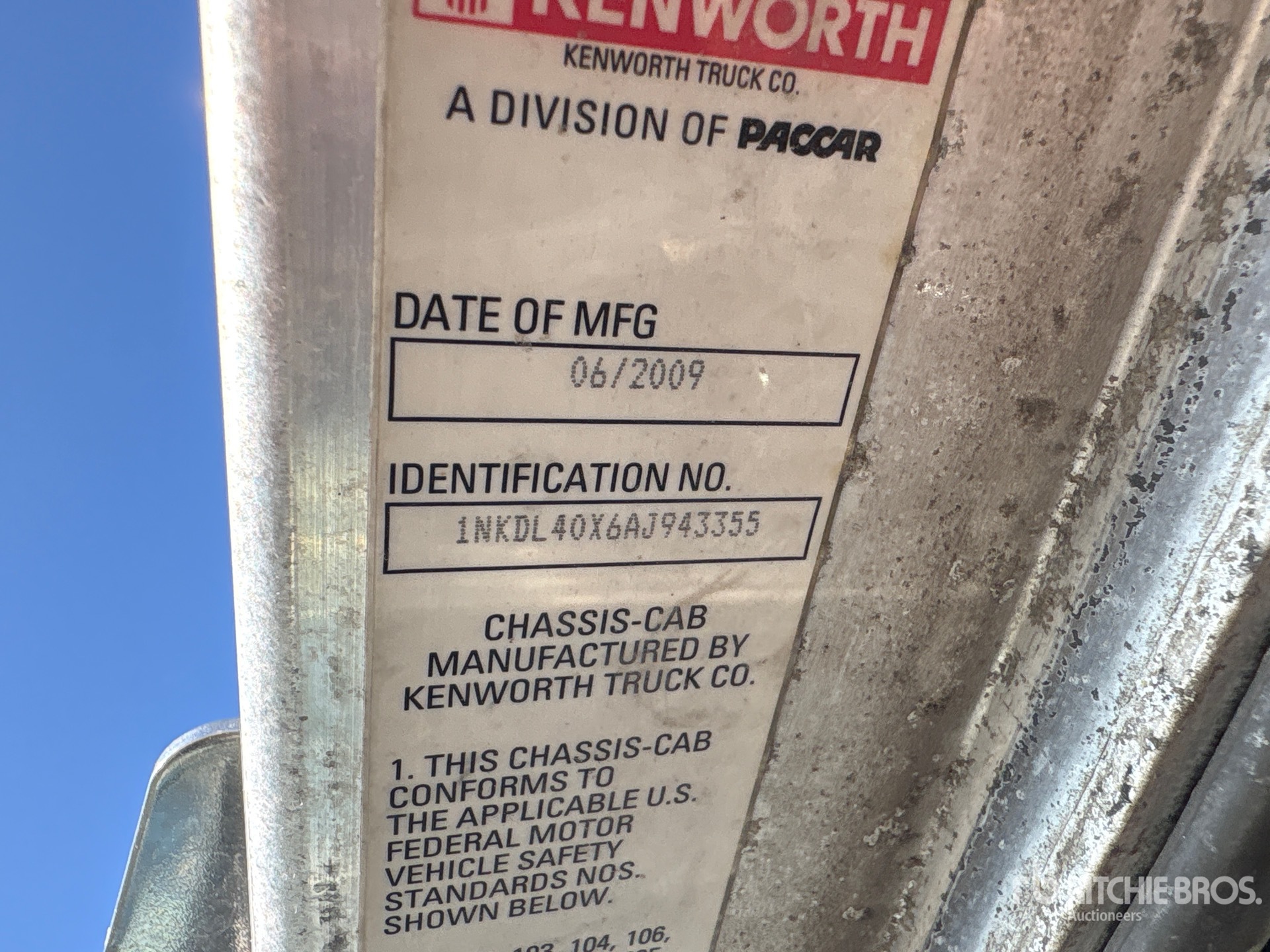 2010 Kenworth T800