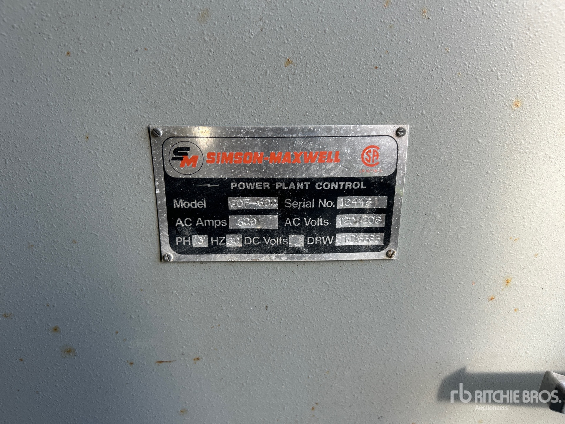 Stamford 175 KW SKID-MOUNTED