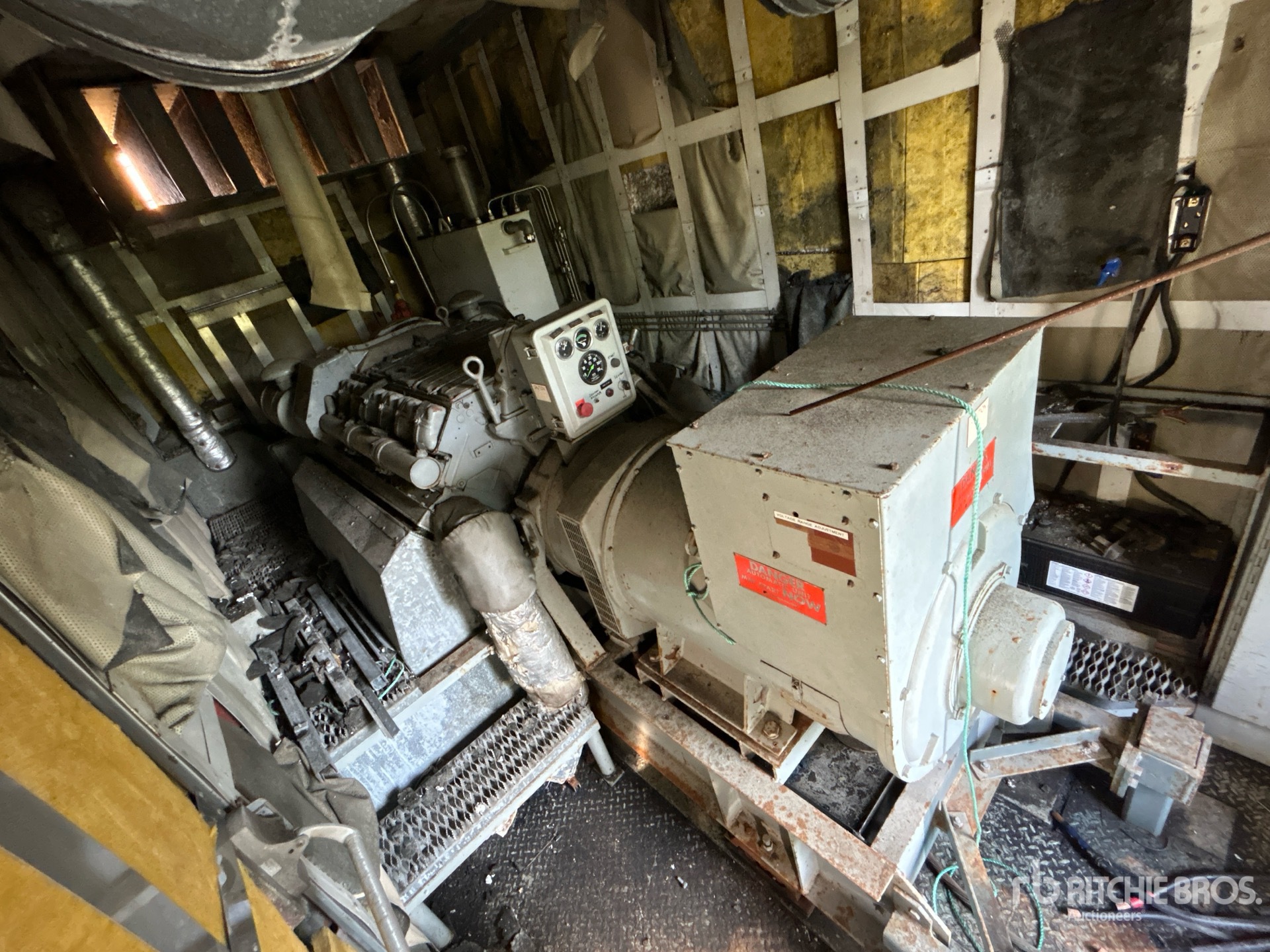 Stamford 175 KW SKID-MOUNTED