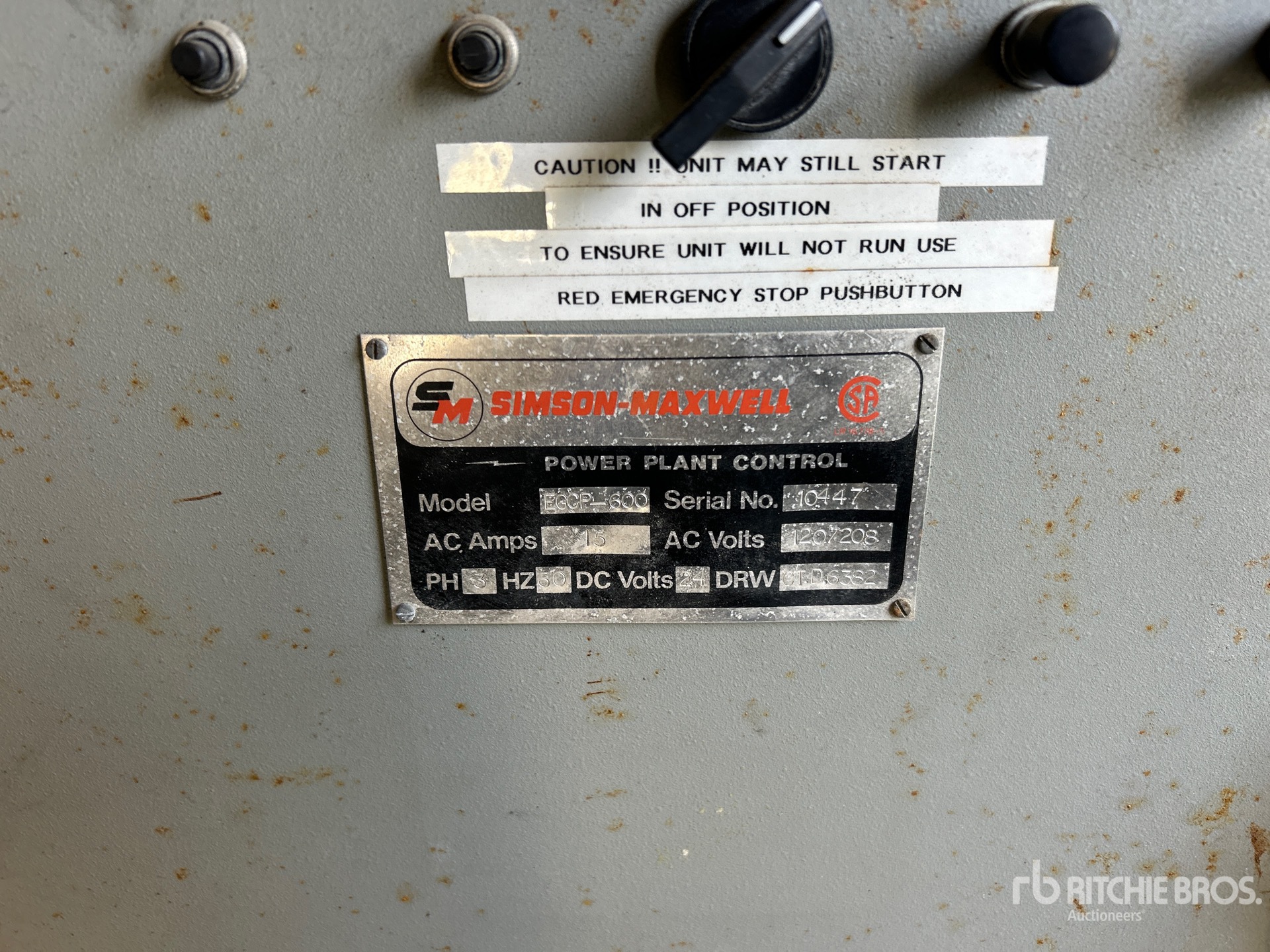 Stamford 175 KW SKID-MOUNTED
