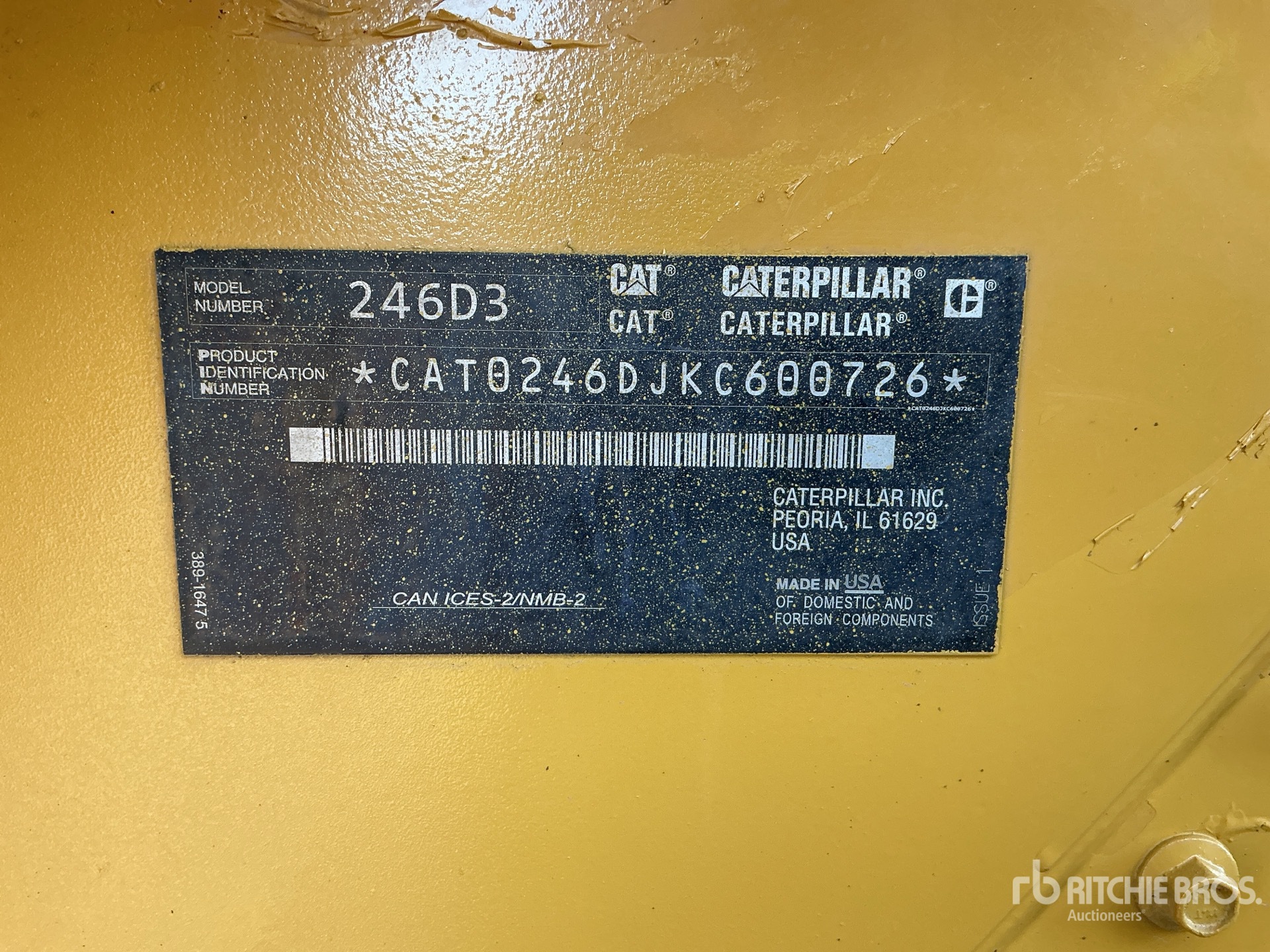 2020 Caterpillar 246D3