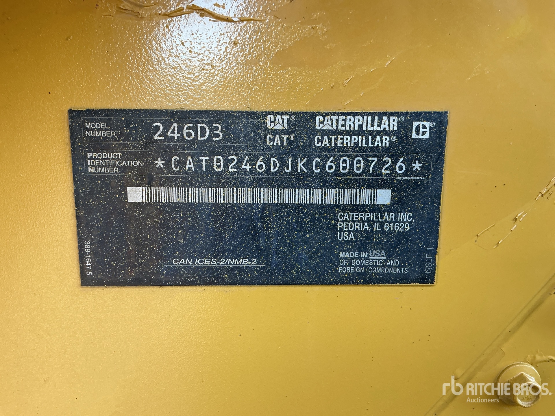 2020 Caterpillar 246D3